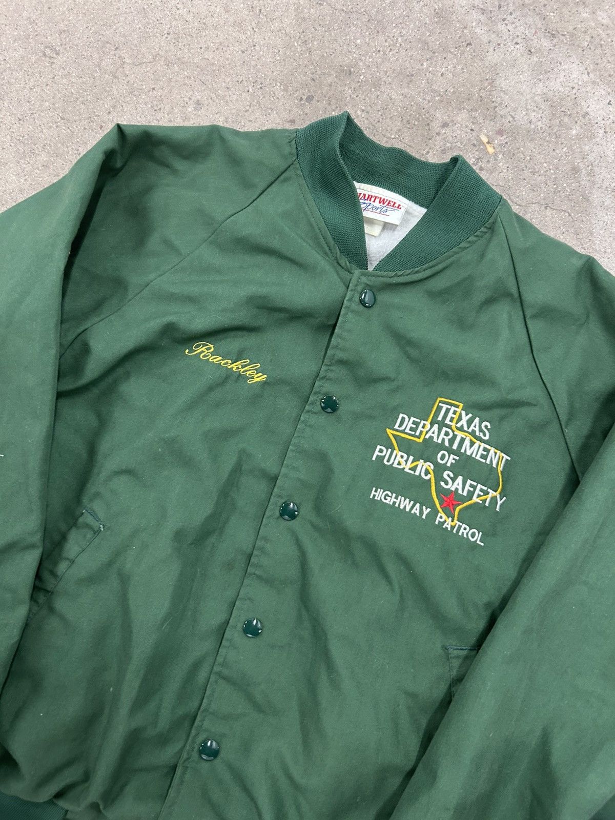 Dickies × Vintage Vintage Green Workwear Bomber Jacket Size US XL / EU 56 / 4 - 4 Thumbnail