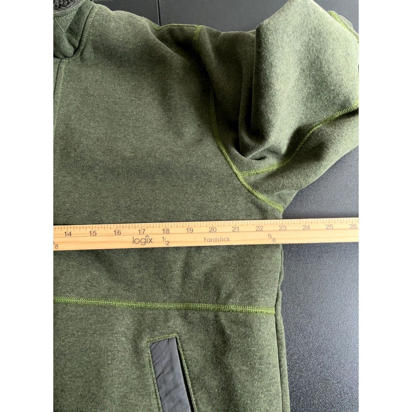 The North Face The North Face Jacket Men's Large Olive Green Bomber Jacket Lined Sherpa Zip Up Regular Fit Baggy? Size US L / EU 52-54 / 3 - 5 Thumbnail