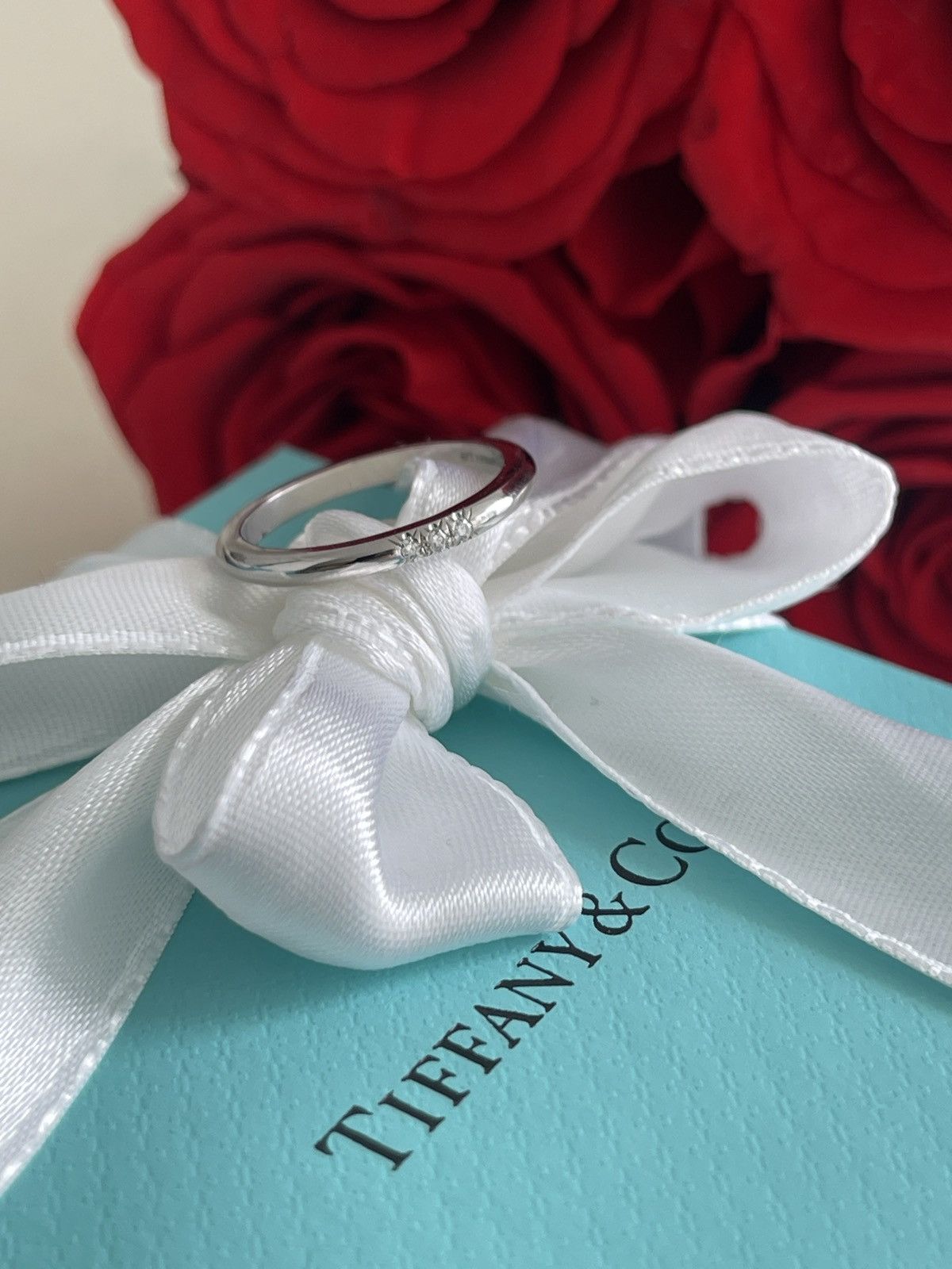 Tiffany & Co. Tiffany & Co. Forever Ring Platinum Diamonds 5.25 $1850 Size ONE SIZE - 10 Thumbnail