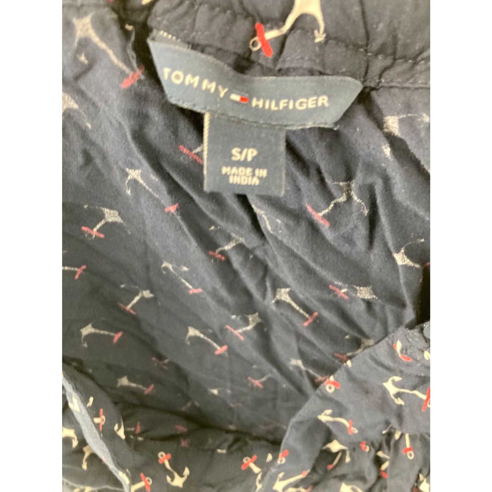 Tommy Hilfiger Tommy Hilfiger Womens Skirt Small Blue Ship Anchors Size 28" / US 6 / IT 42 - 6 Thumbnail