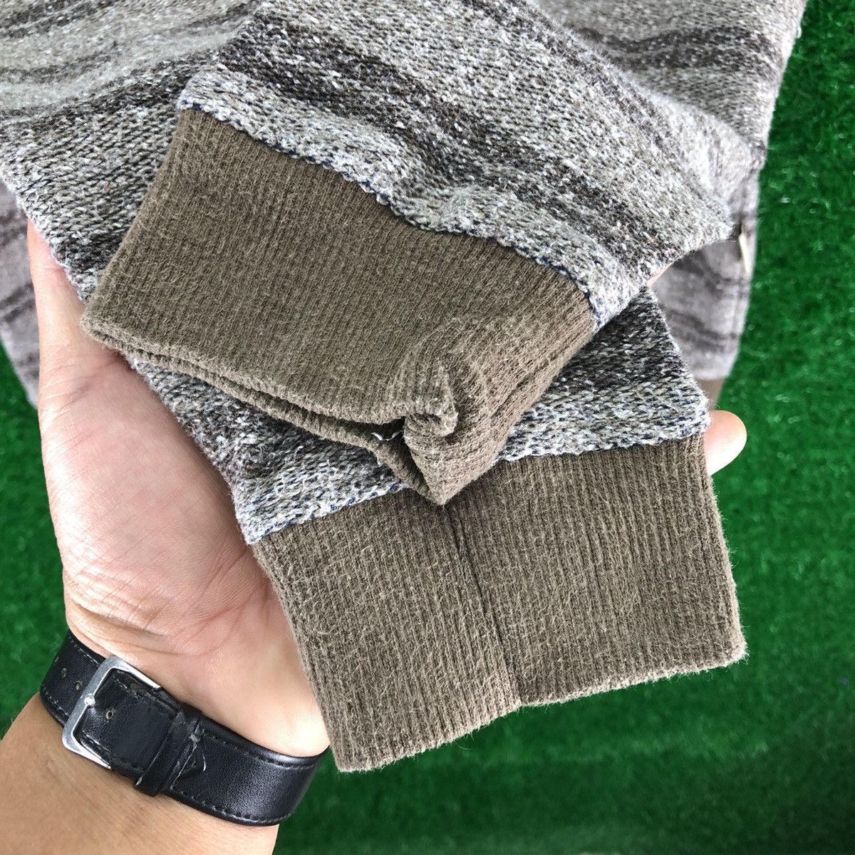 Japanese Brand Vintage 90's Knit Polo Shirt by Simple Life Japan Size US L / EU 52-54 / 3 - 11 Thumbnail