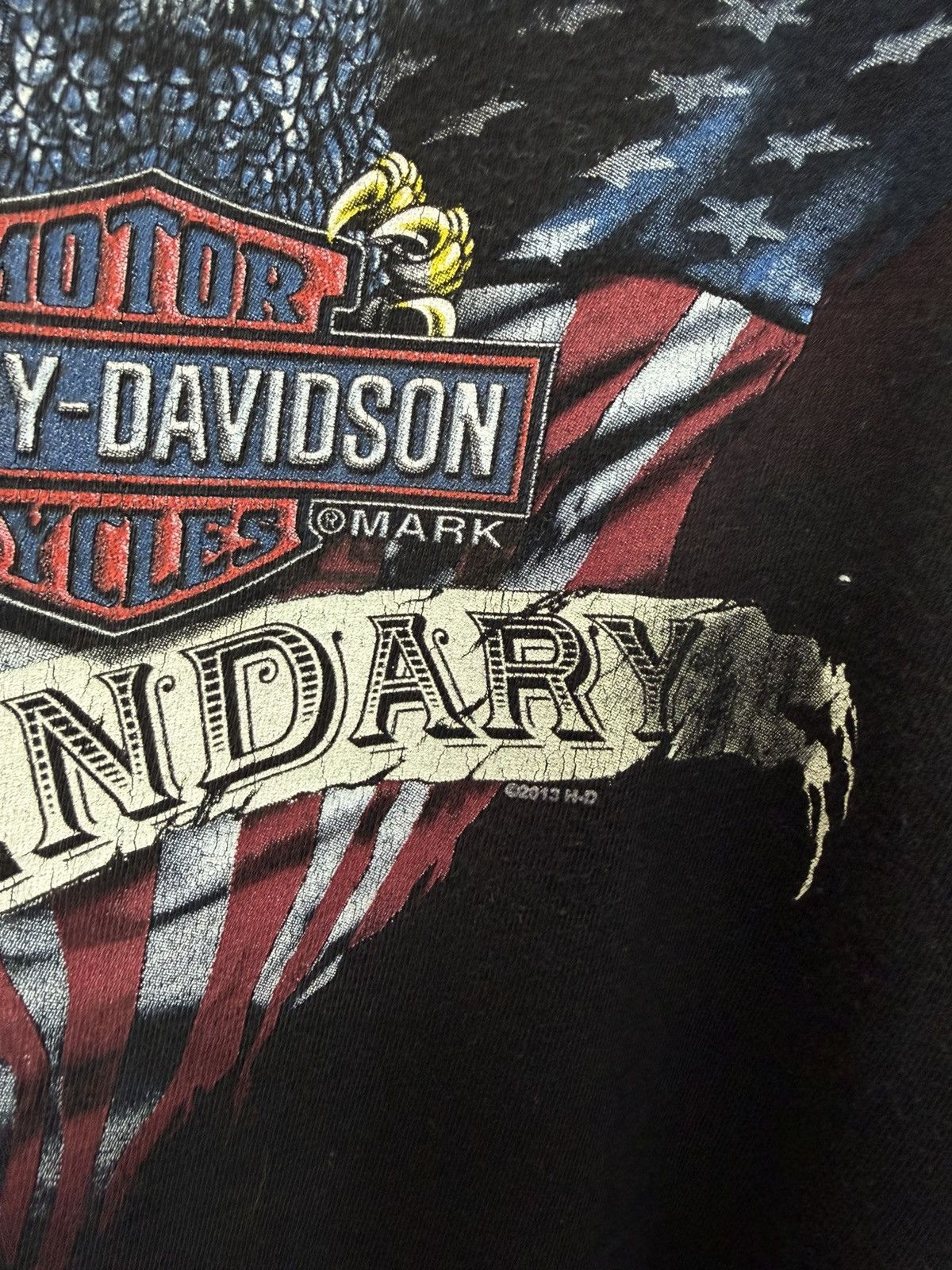 Harley Davidson Harley Davidson Genuine Legendary Eagle Graphic T Shirt XL Size US XL / EU 56 / 4 - 3 Thumbnail