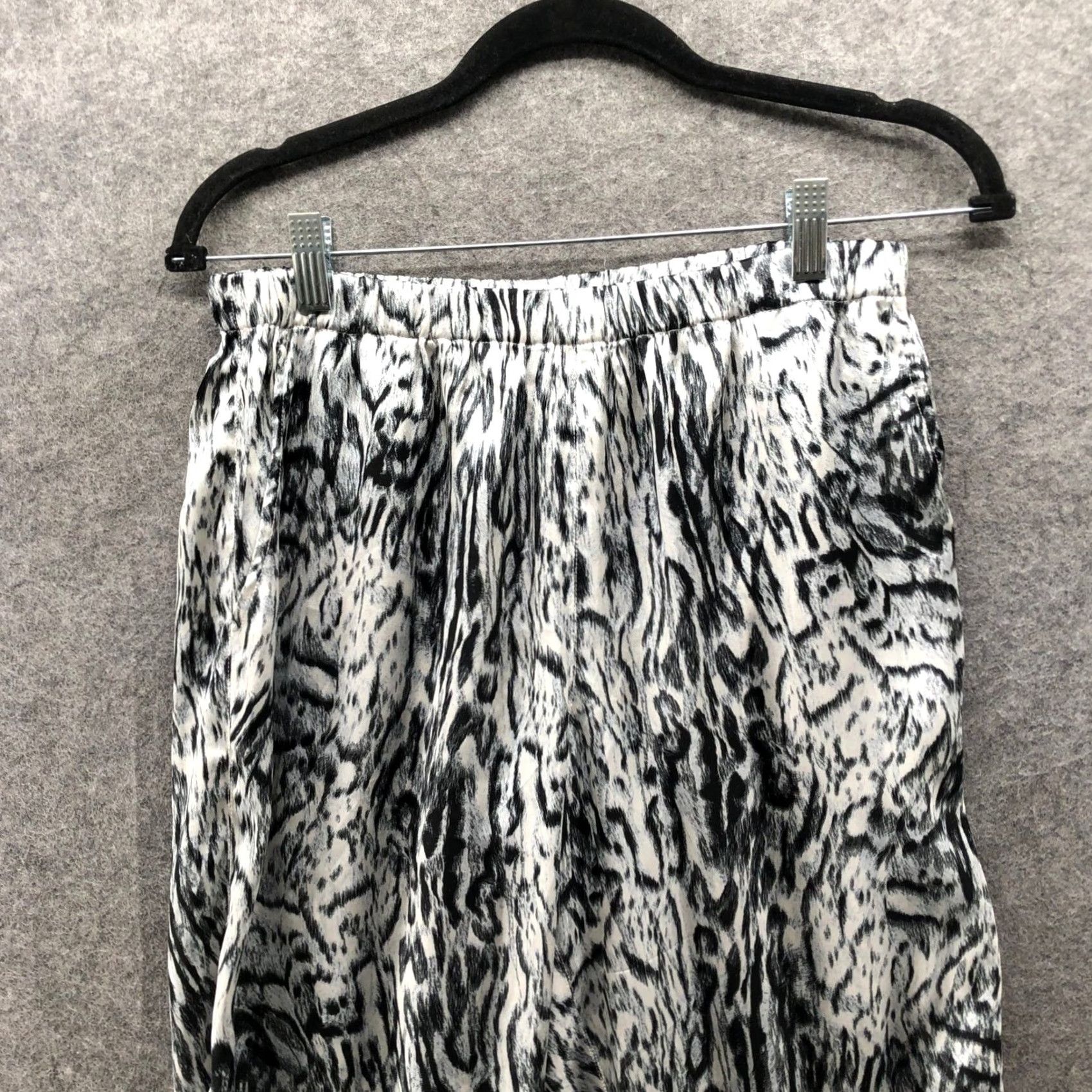 Topshop Topshop Satin Lounge Pants Womens S 4-6 Multicolor Animal Print Pull On Lightweight Pajama Pants Size 28" / US 6 / IT 42 - 3 Thumbnail