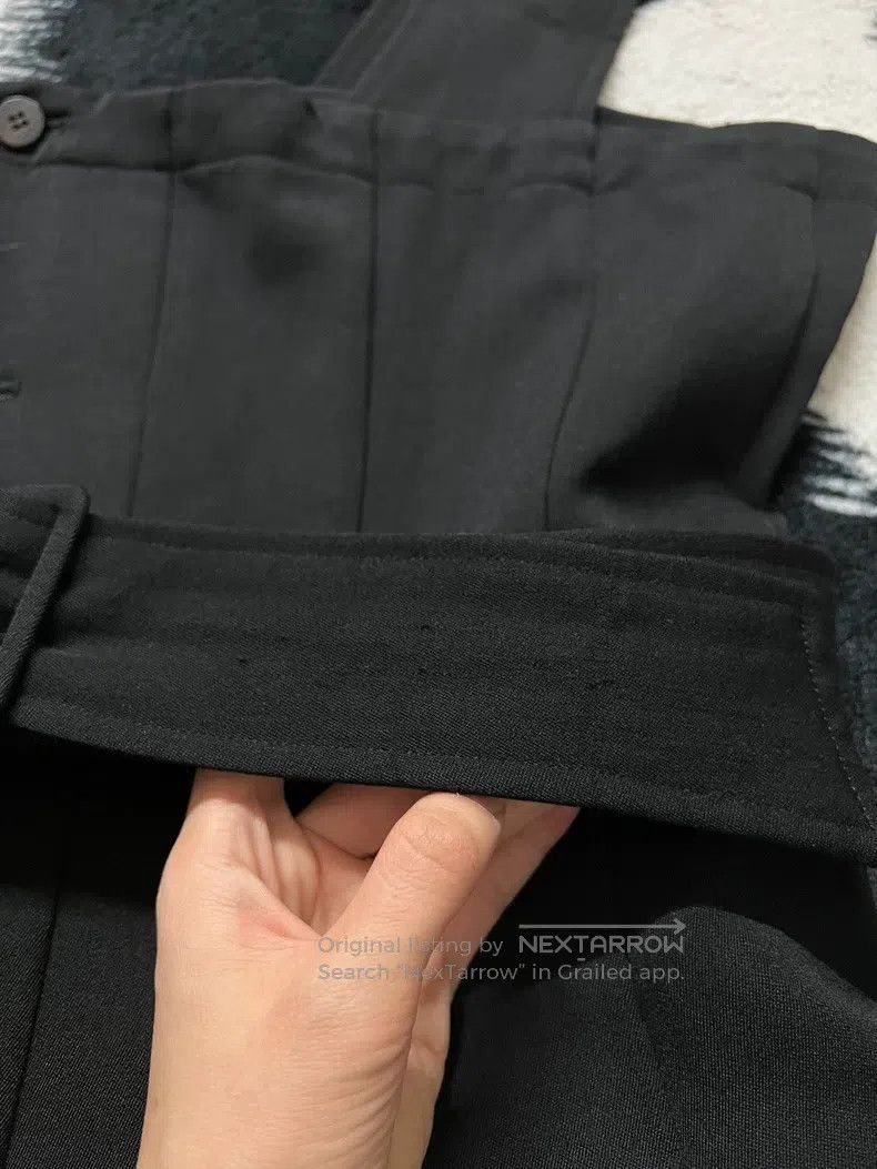 Comme des Garcons Comme des Garcons Pure Wool One Shoulder Strap Pleated Ski Size S / US 4 / IT 40 - 3 Thumbnail