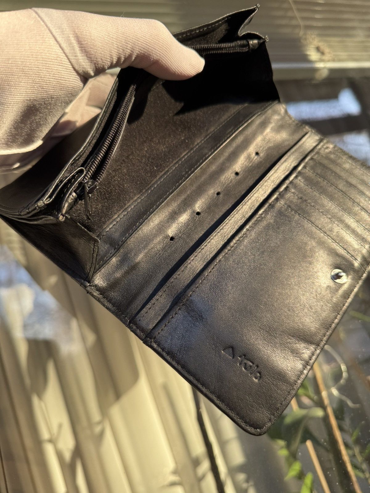 Leather × Vintage 〰️Tula leather wmns wallet Size ONE SIZE - 6 Thumbnail