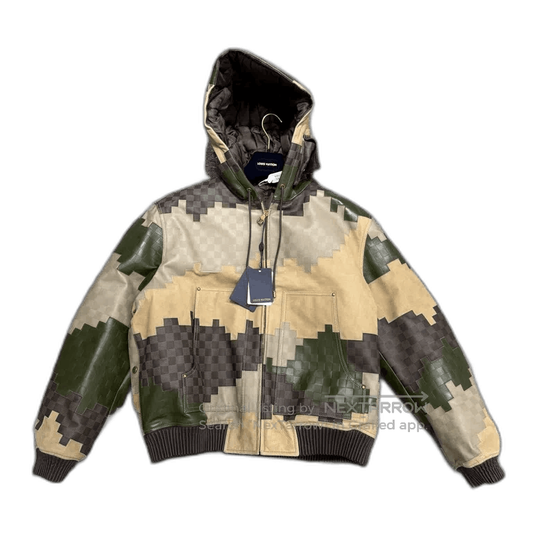 Louis Vuitton louis vuitton lv checkered leather jacket. Size US L / EU 52-54 / 3 - 1 Thumbnail