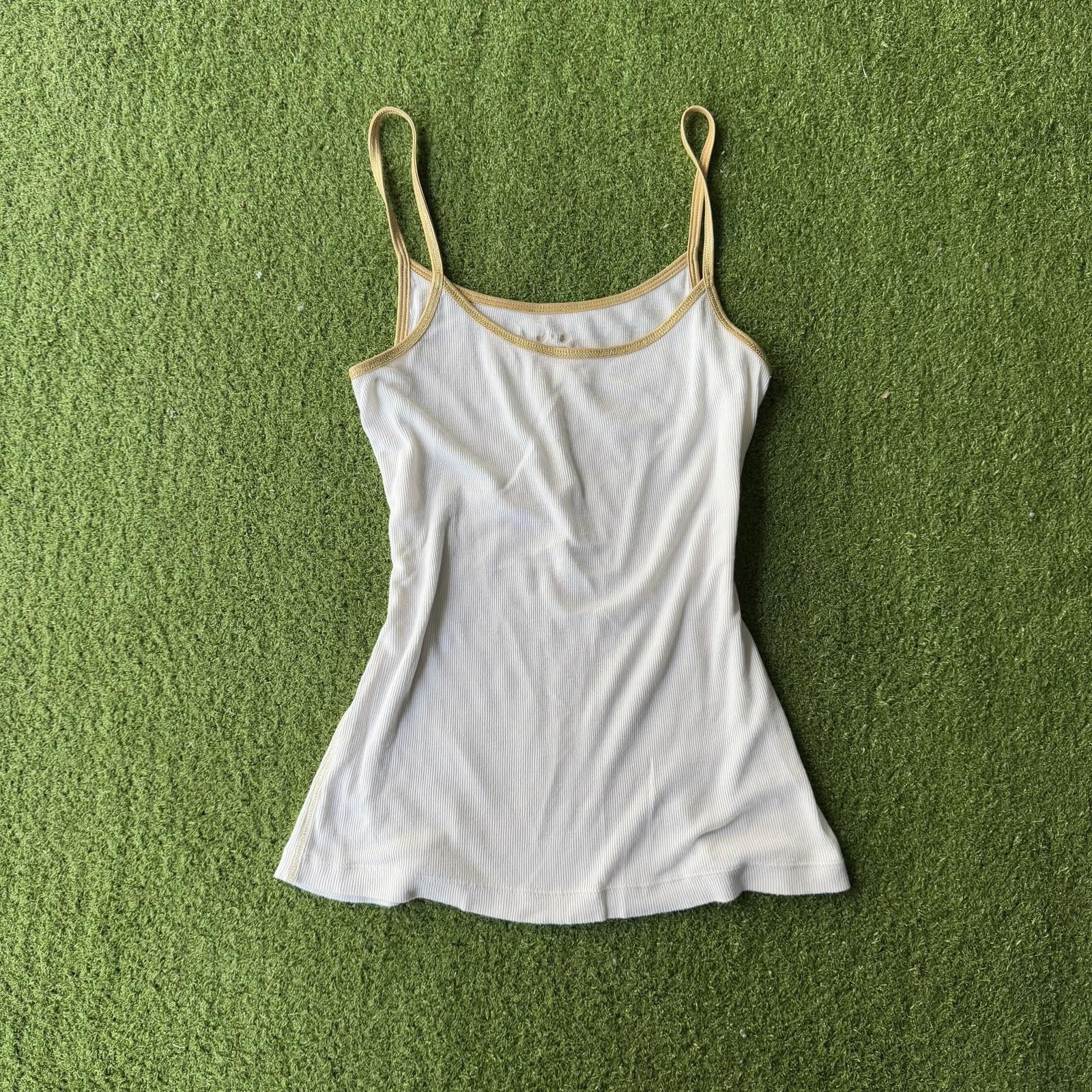 Designer Vintage Y2K Classic white tank Size ONE SIZE - 1 Thumbnail