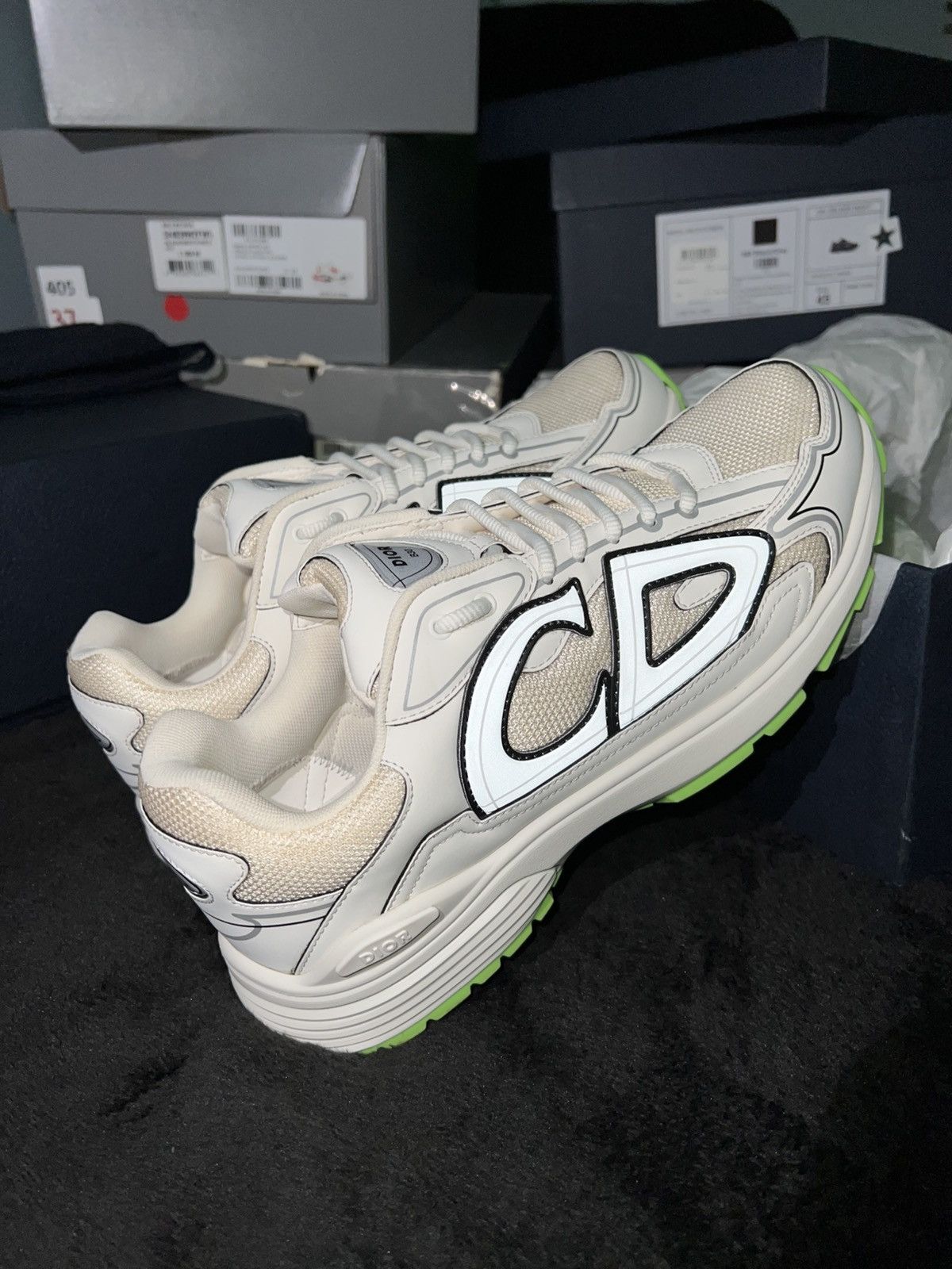 Dior Christian Dior B30 “Lime Bottom” Size US 10 / EU 43 - 8 Thumbnail
