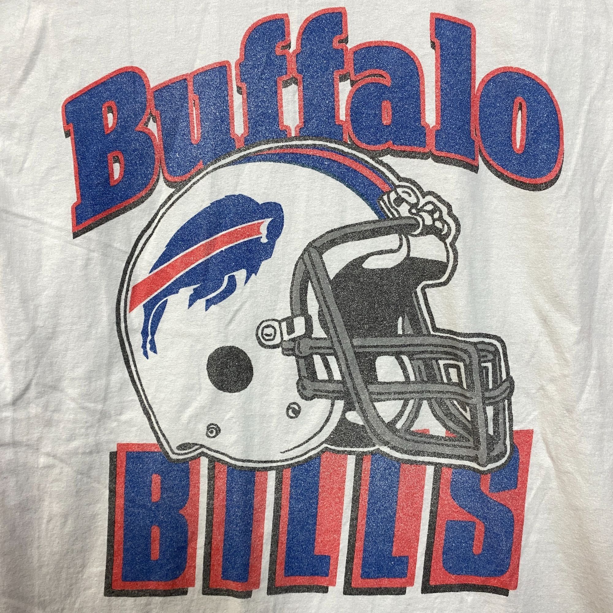 Junk Food NFL Junk Food Buffalo Bills White Shirt Helmet Logo XS Size US XS / EU 42 / 0 - 2 Thumbnail