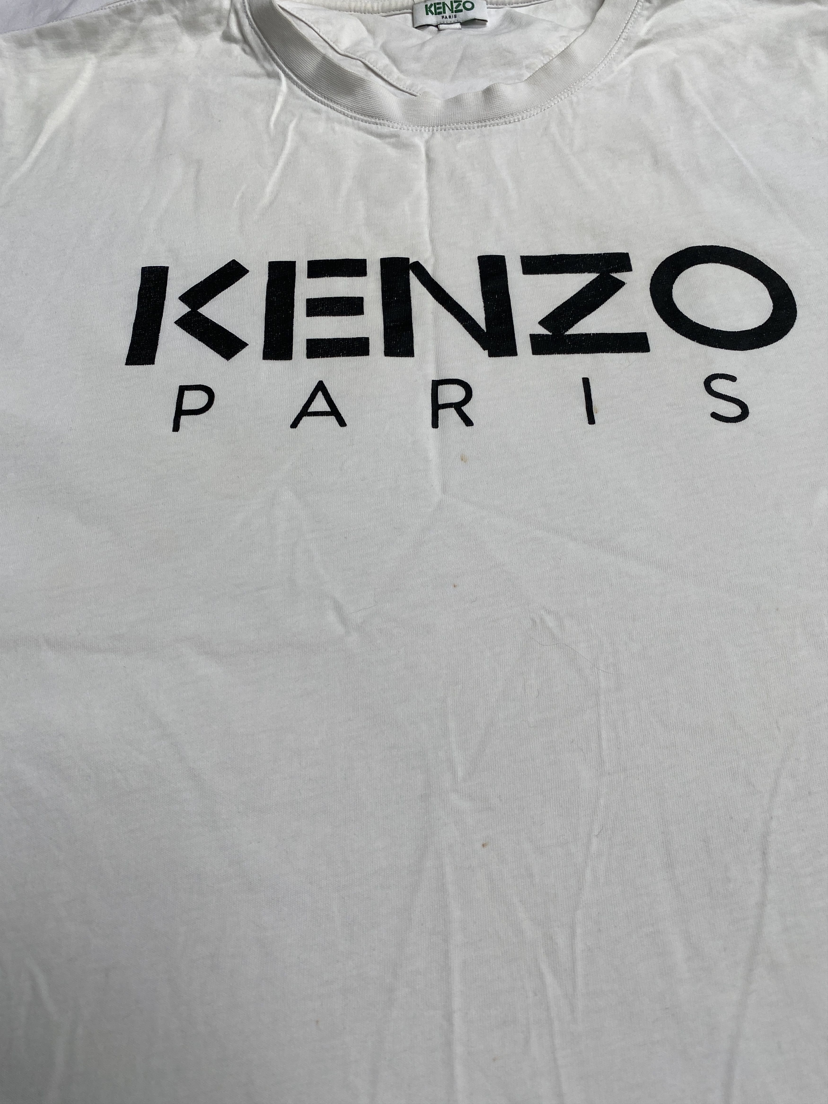 Kenzo Kenzo Paris big logo printed t-shirt tee Size US XL / EU 56 / 4 - 10 Thumbnail