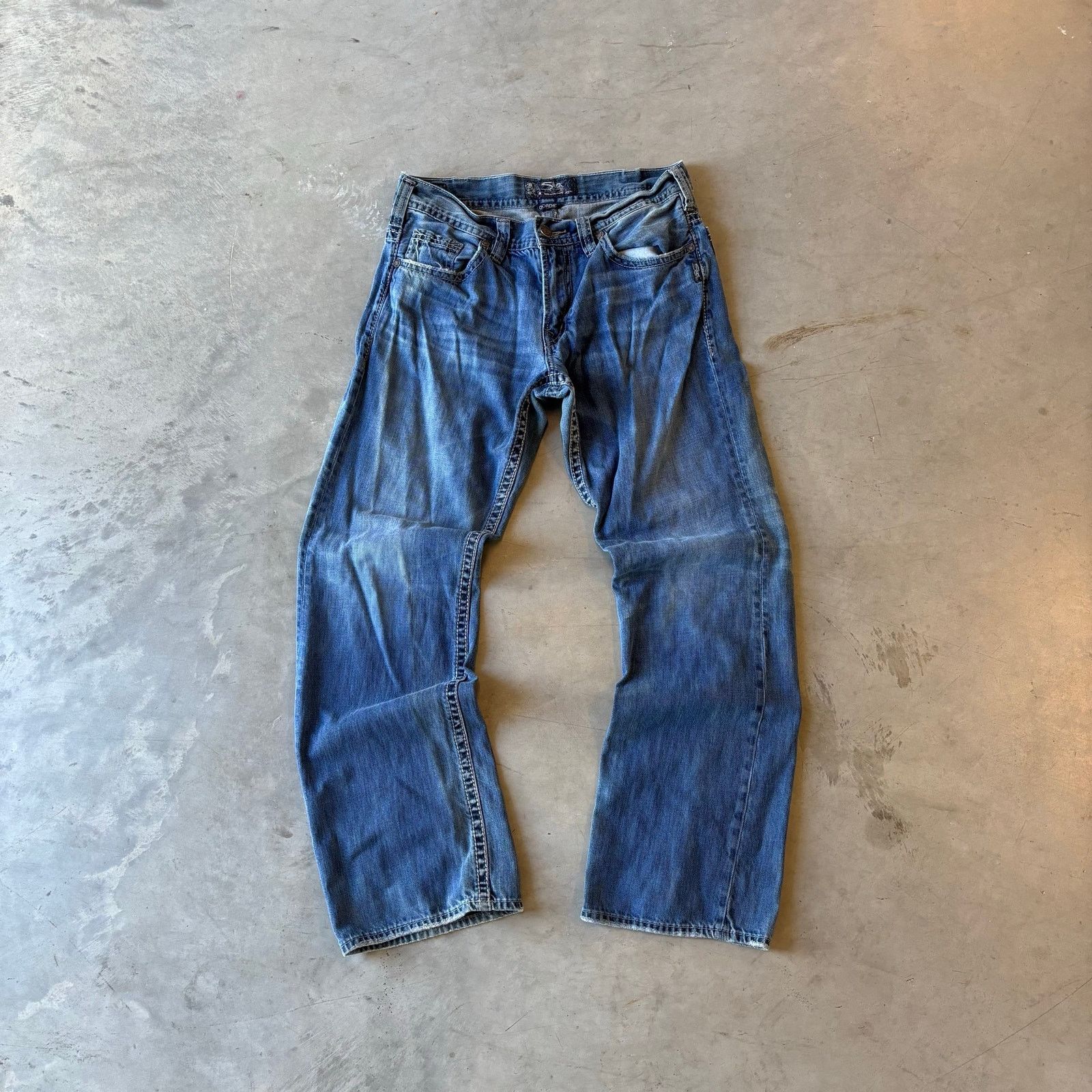 Silver Jeans Co. y2k faded washed silver bootcut jeans Size US 34 / EU 50 - 1 Thumbnail