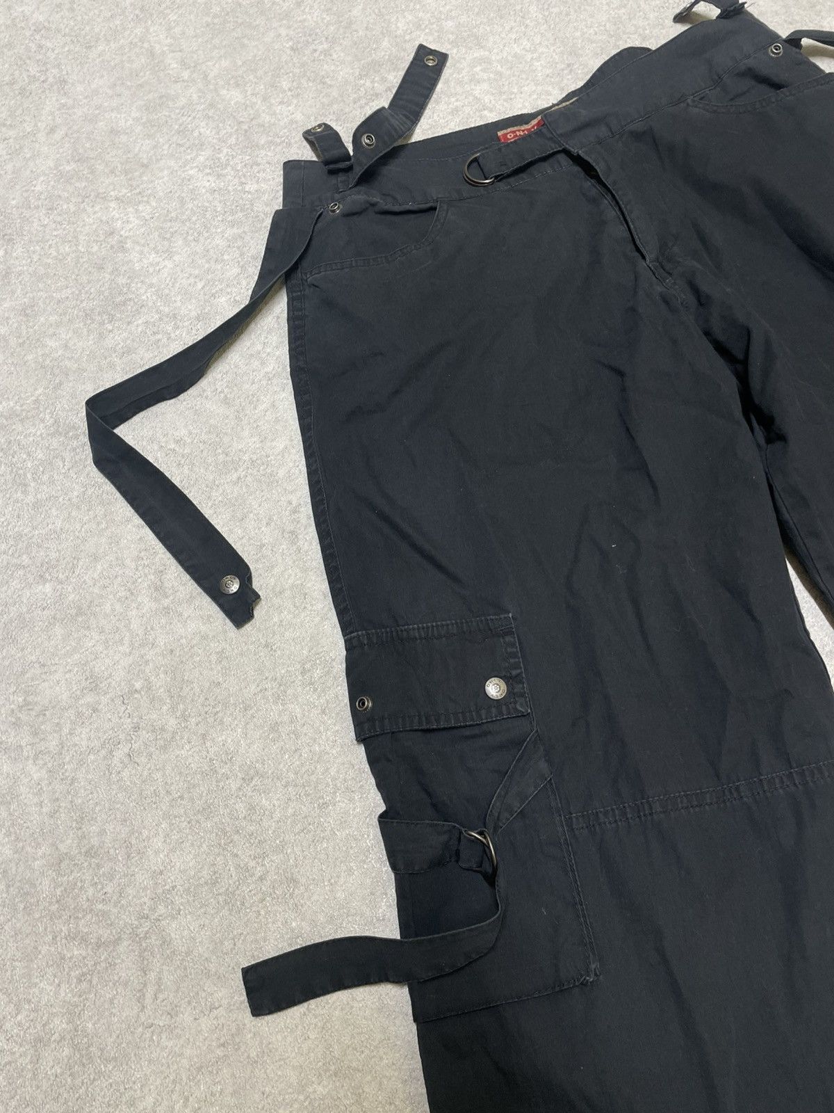 If Six Was Nine × Japanese Brand × Le Grande Bleu (L.G.B.) Avant-gard Y2K Style Opium Ribbon Pants LGB Vintage Size US 38 / EU 54 - 3 Thumbnail