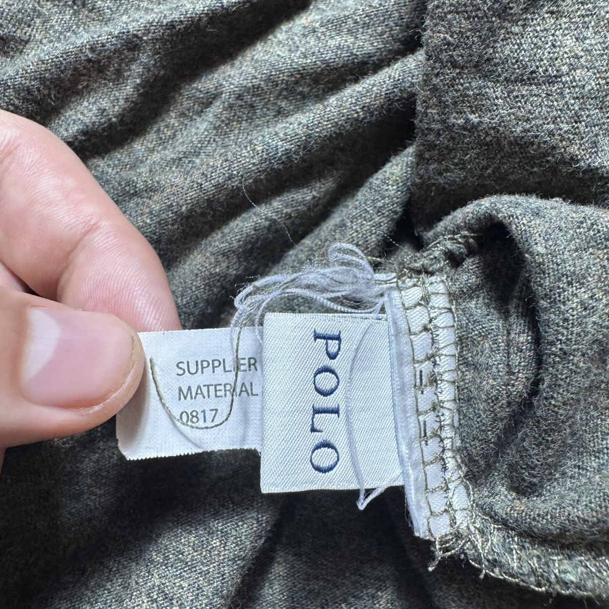 Polo Ralph Lauren × Vintage vintage 90s polo ralph lauren longsleeve dexter morgan style Size US M / EU 48-50 / 2 - 7 Thumbnail