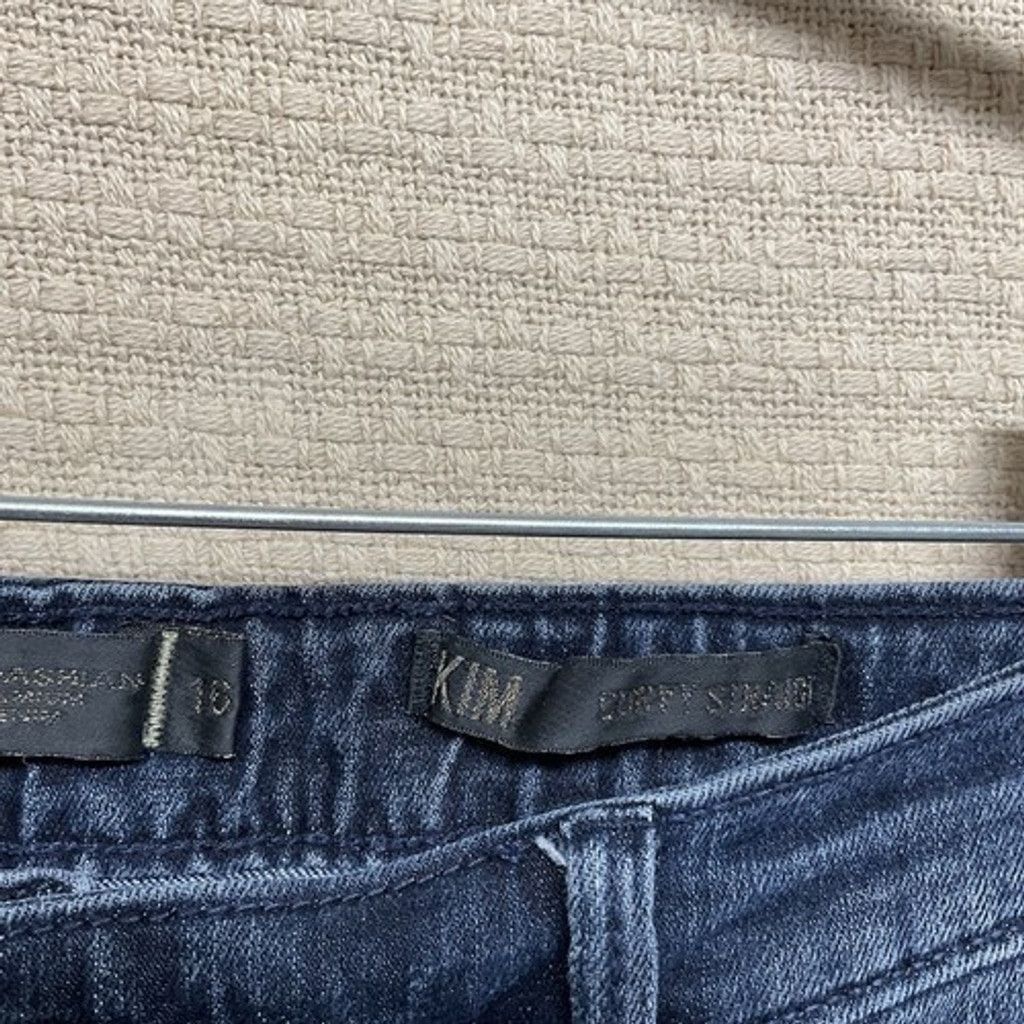 Kim Kardashian Kardashian Missy Premium MidRise Straight Jeans Women Size16 Size 38" / US 16 / IT 52 - 4 Thumbnail