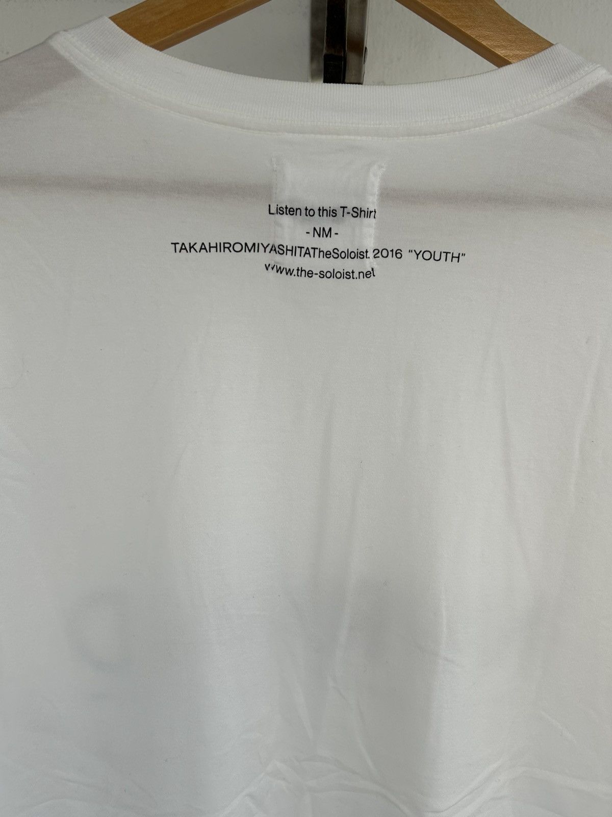 Takahiromiyashita The Soloist. NVRMND Whited Spellout Pocket Tee Plain Size US M / EU 48-50 / 2 - 5 Thumbnail
