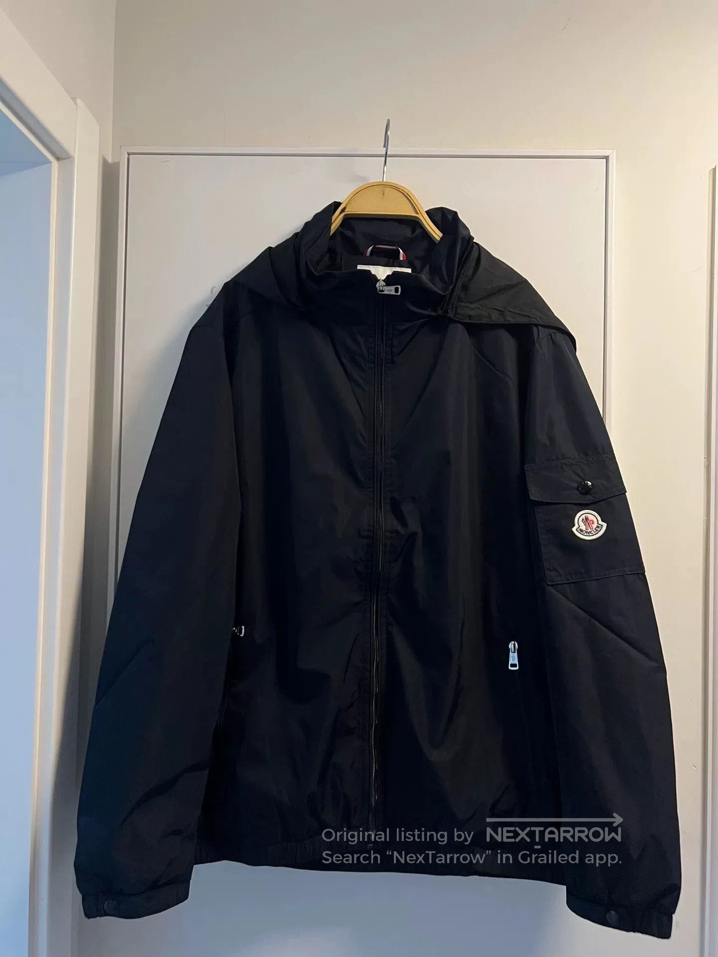 Other Moncler Men's Black Jacket with Detachable Hood. Size US M / EU 48-50 / 2 - 1 Thumbnail