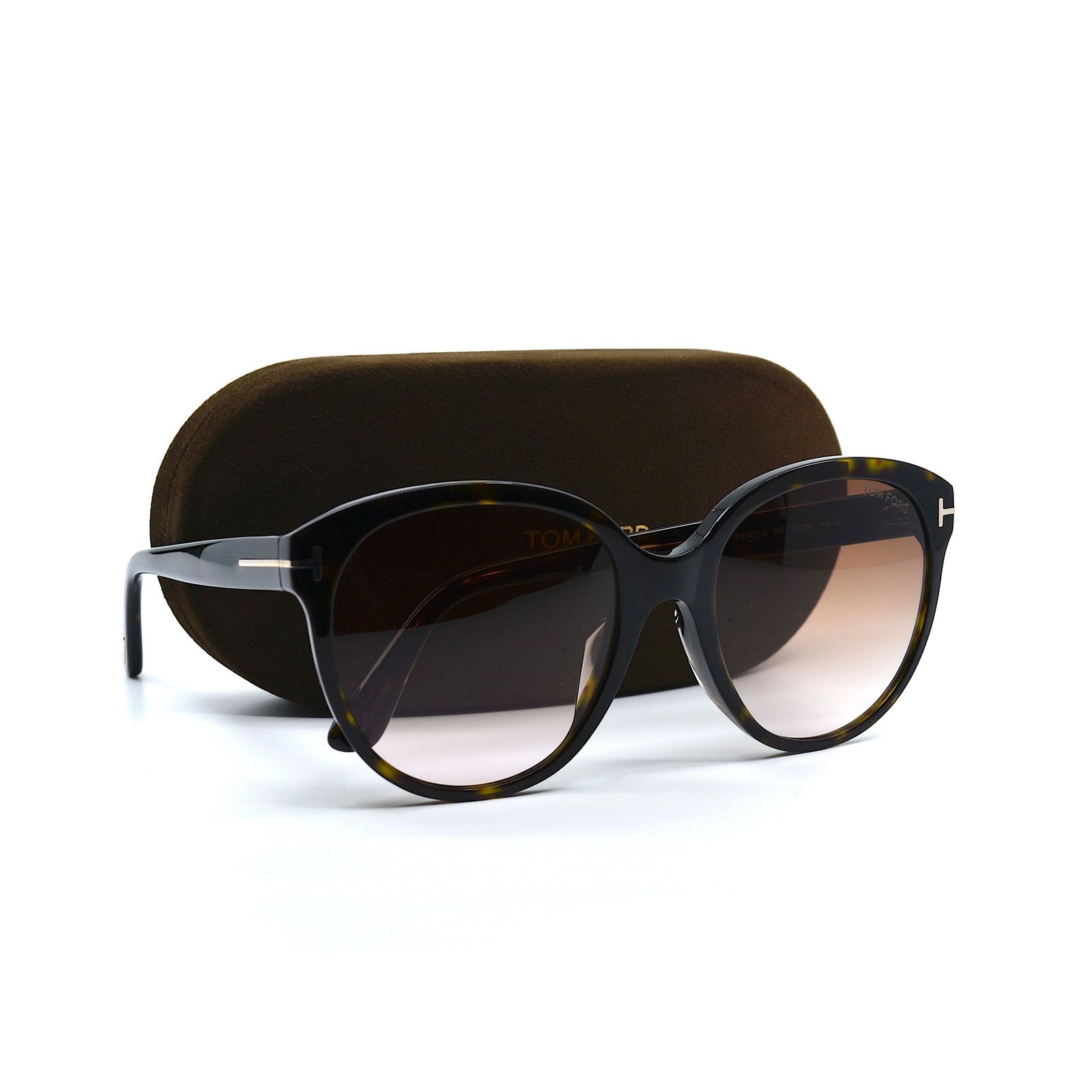 Tom Ford TOM FORD TF957-D 52F HAVANA BROWN GRADIENT SUNGLASSES Size ONE SIZE - 13 Thumbnail