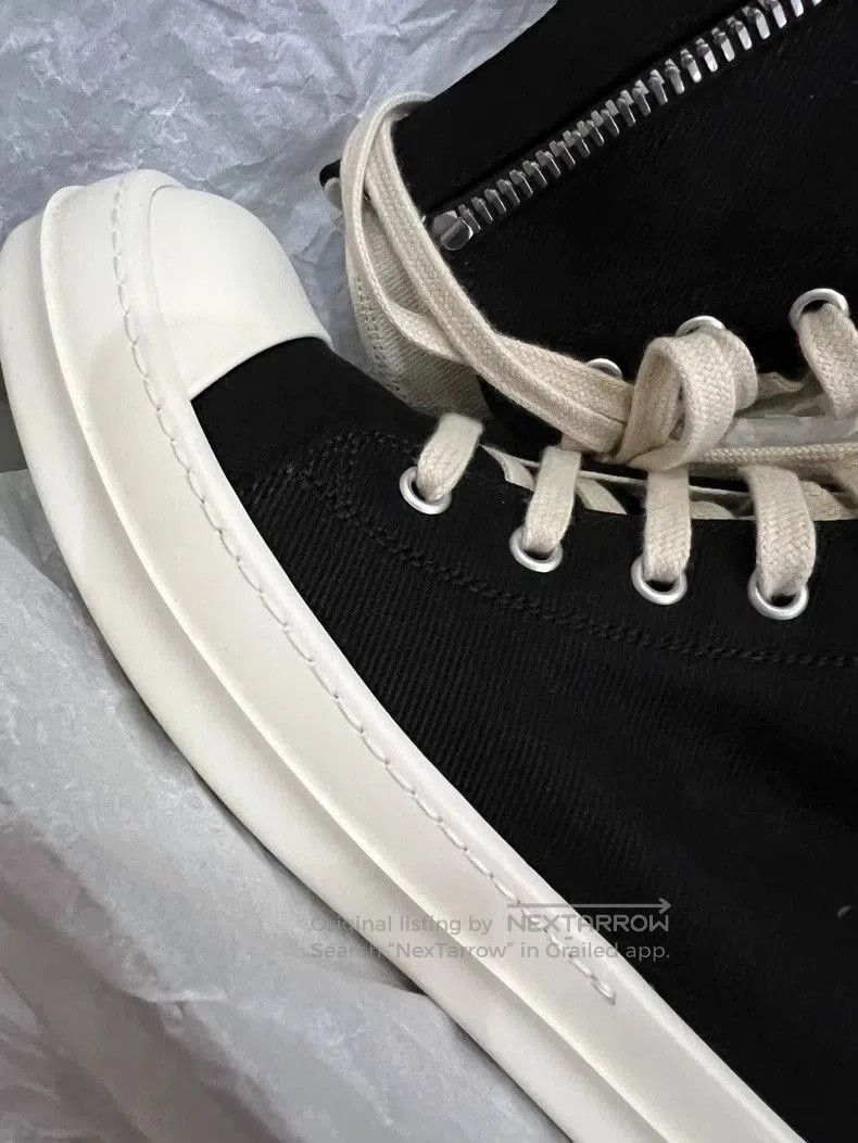 Rick Owens Rick Owens Canvas High Top Sneakers- Size US 10 / EU 43 - 6 Thumbnail