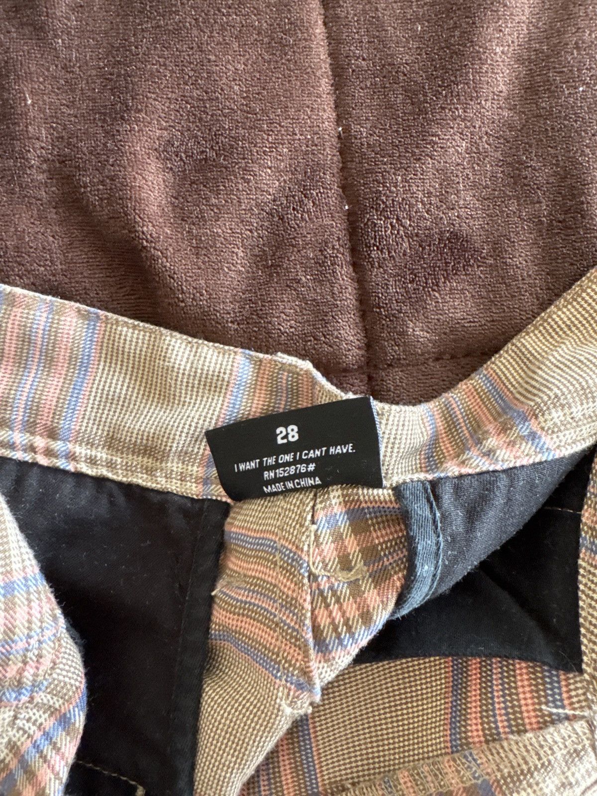 Pleasures Pleasures Plaid Pants Size US 28 / EU 44 - 3 Thumbnail
