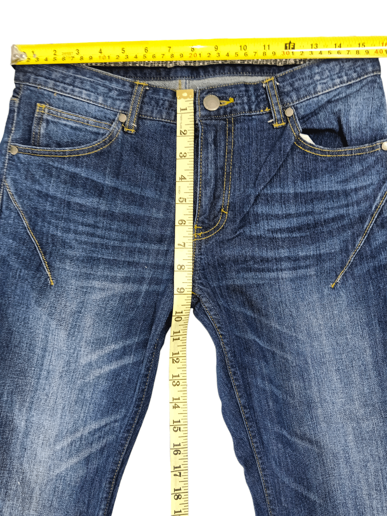 Number (N)ine Punk!!!💥Number (N)ine Cropped Denim Size US 31 - 6 Thumbnail