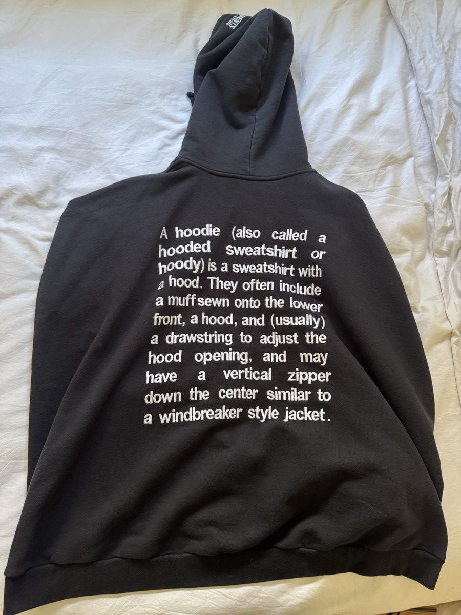 Vetements Vetements Incognito Hoodie | Grailed