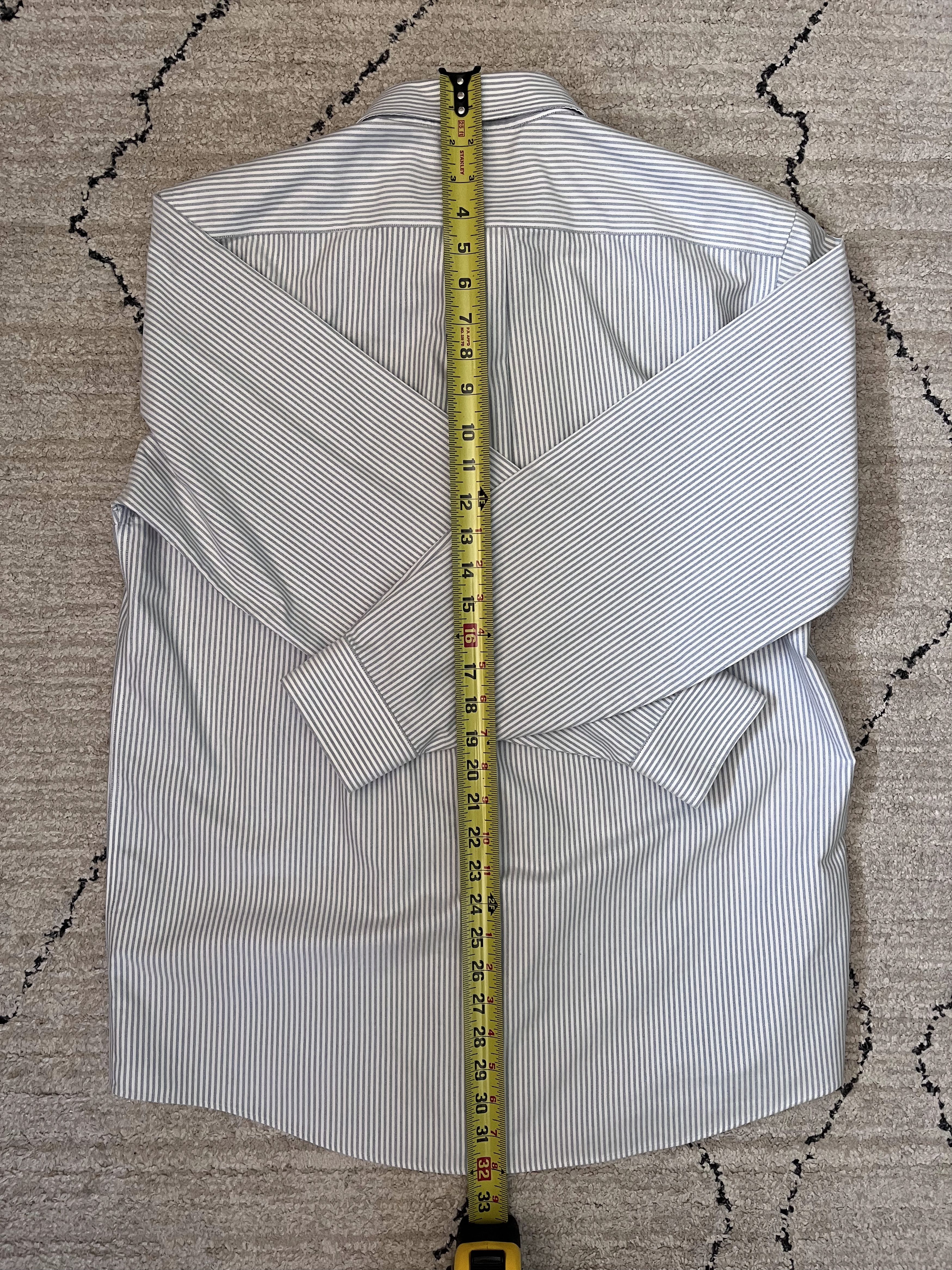 L.L. Bean Vintage LL Bean Striped Dress Shirt Size US M / EU 48-50 / 2 - 7 Thumbnail