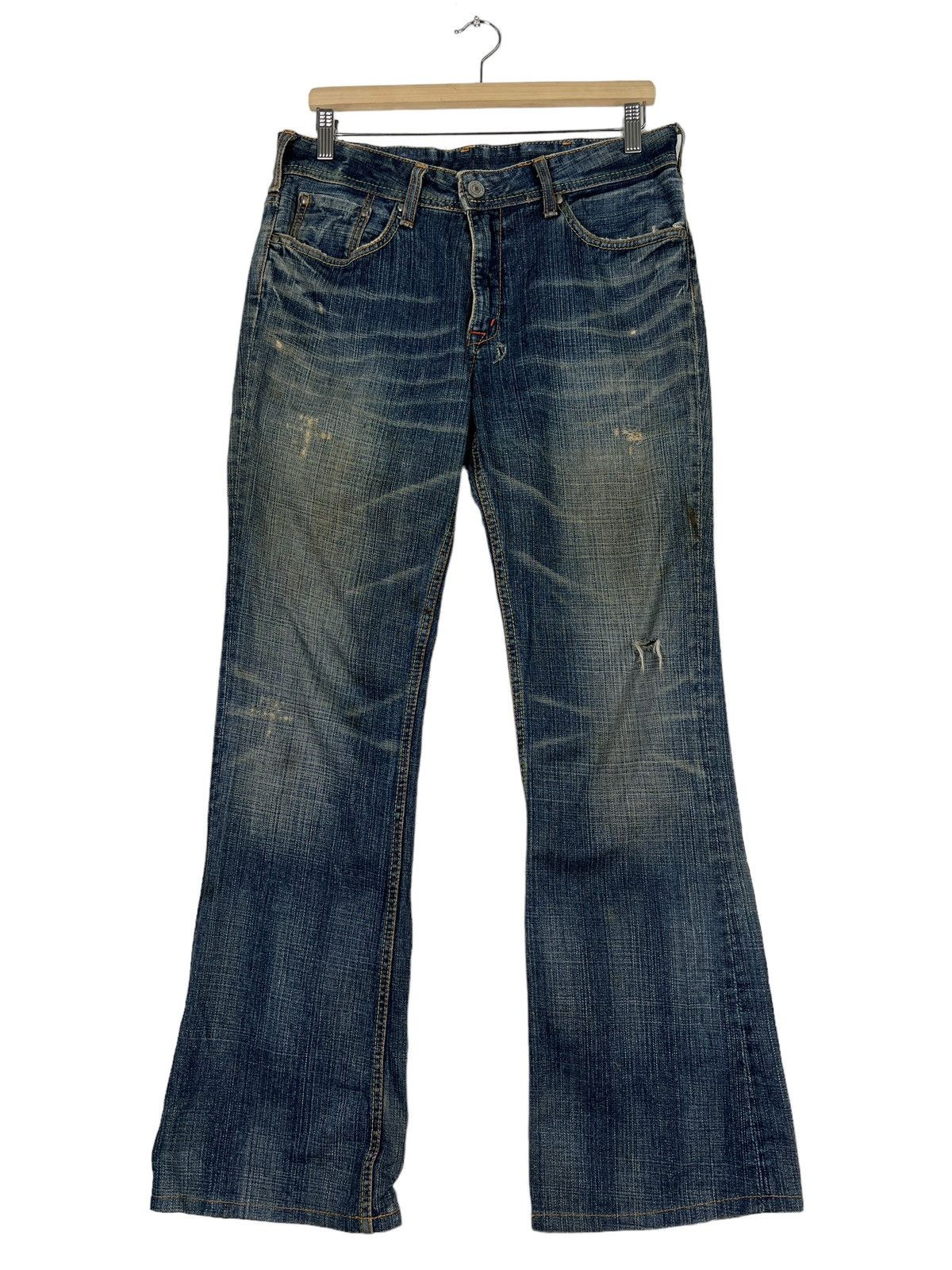 Japanese Brand 🔥 FLARE DENIM CRAFT Size US 32 / EU 48 - 1 Thumbnail