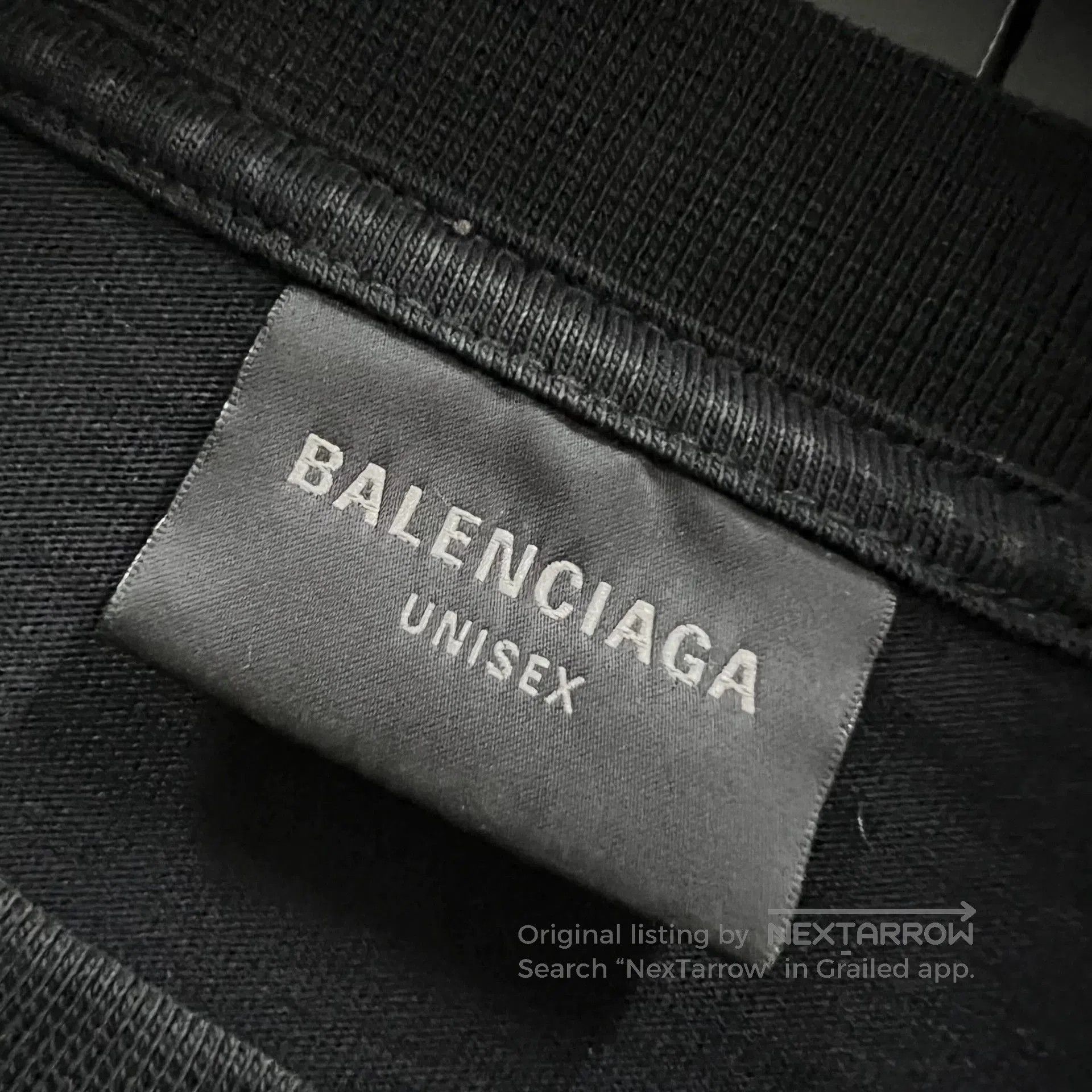 Balenciaga Balenciaga Black Logo Print Long Sleeve. Size US M / EU 48-50 / 2 - 4 Thumbnail