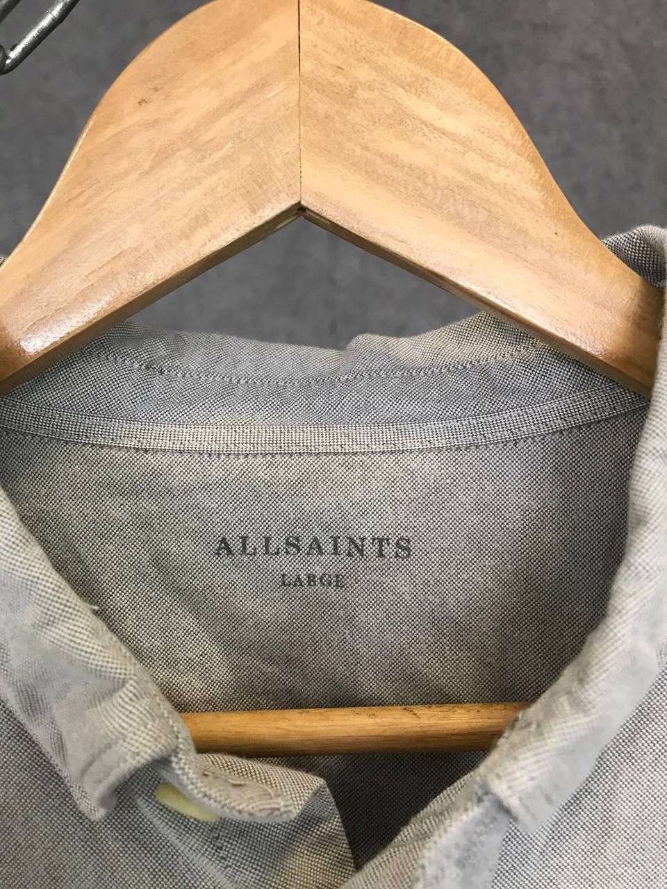 Designer Allsaints logo designer luxury shirt Size US L / EU 52-54 / 3 - 4 Thumbnail
