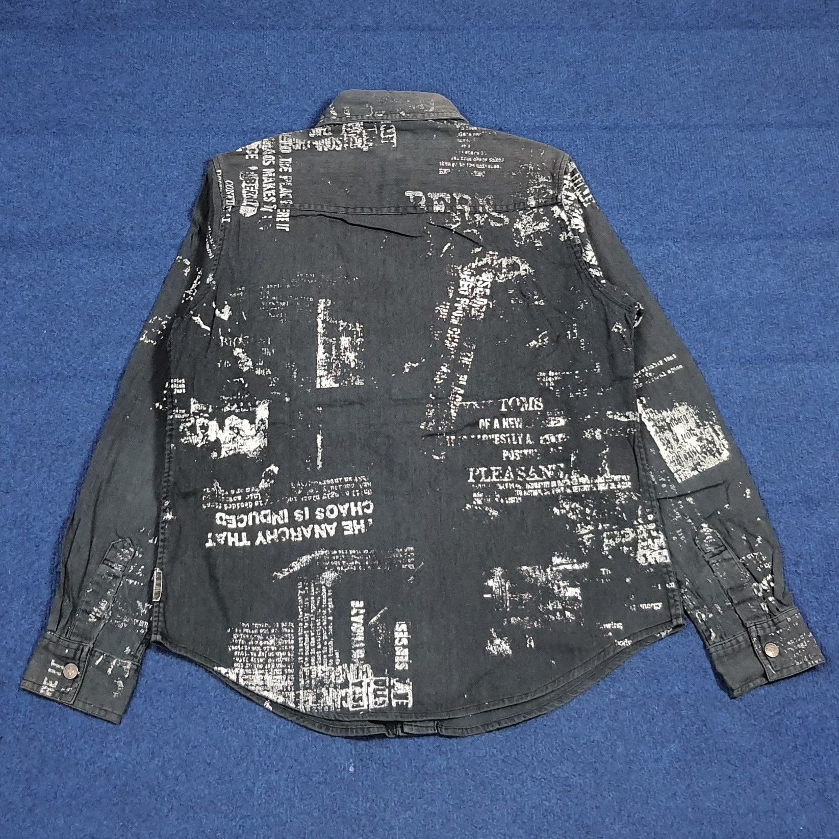 BERNINGS SHO Vintage Bernings Sho Japan Clip Button Up Shirt C286N16 Size US S / EU 44-46 / 1 - 3 Thumbnail