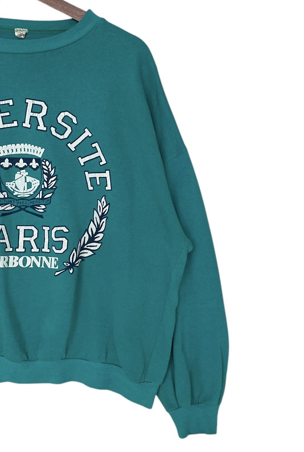 Vintage Vintage Universite Sorbonne Paris Sweatshirt 1980s Size US M / EU 48-50 / 2 - 4 Thumbnail
