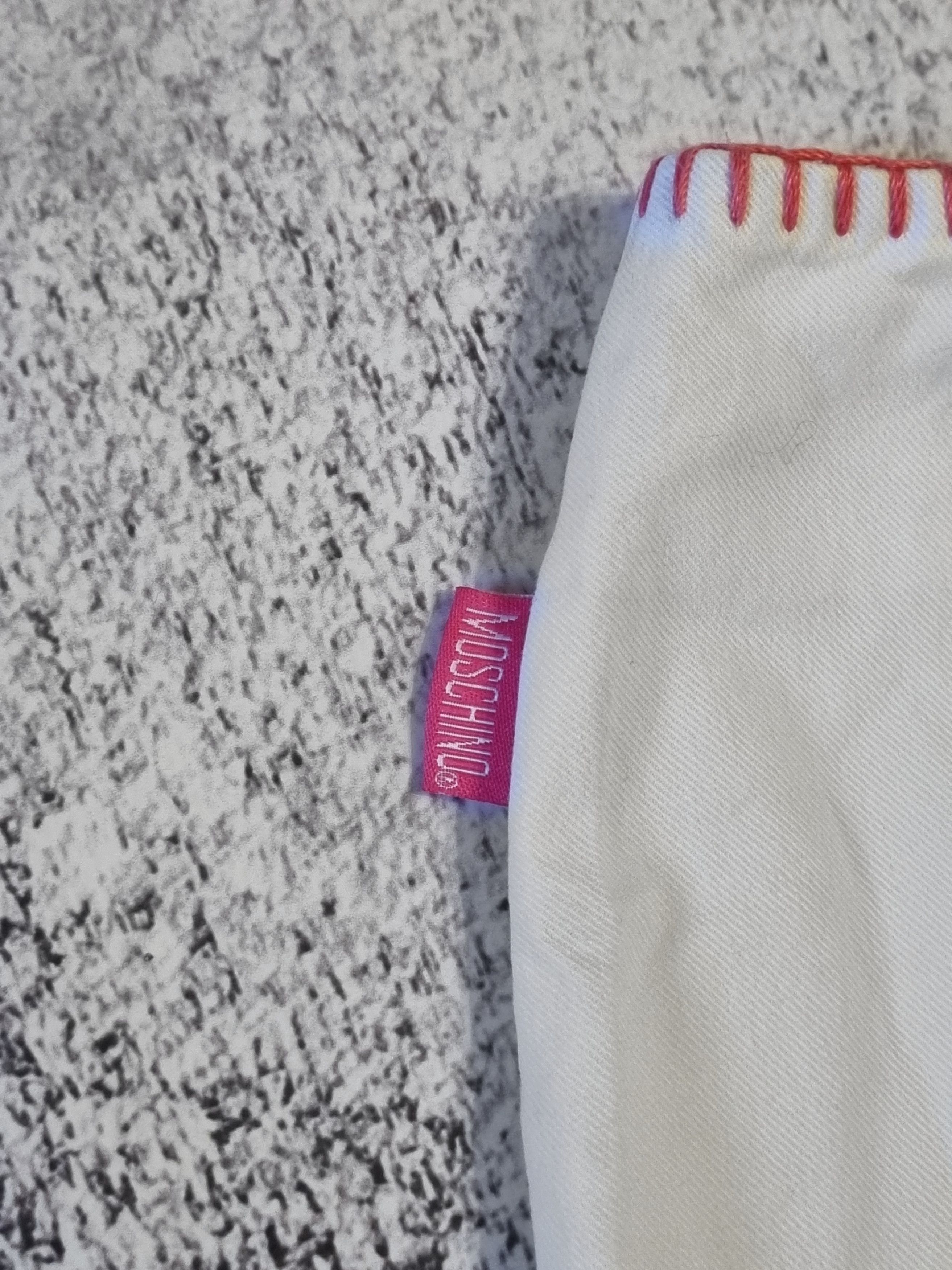 Moschino × Vintage Vintage Moschino Jeans Y2K Midi Skirt Size 30" / US 8 / IT 44 - 5 Thumbnail