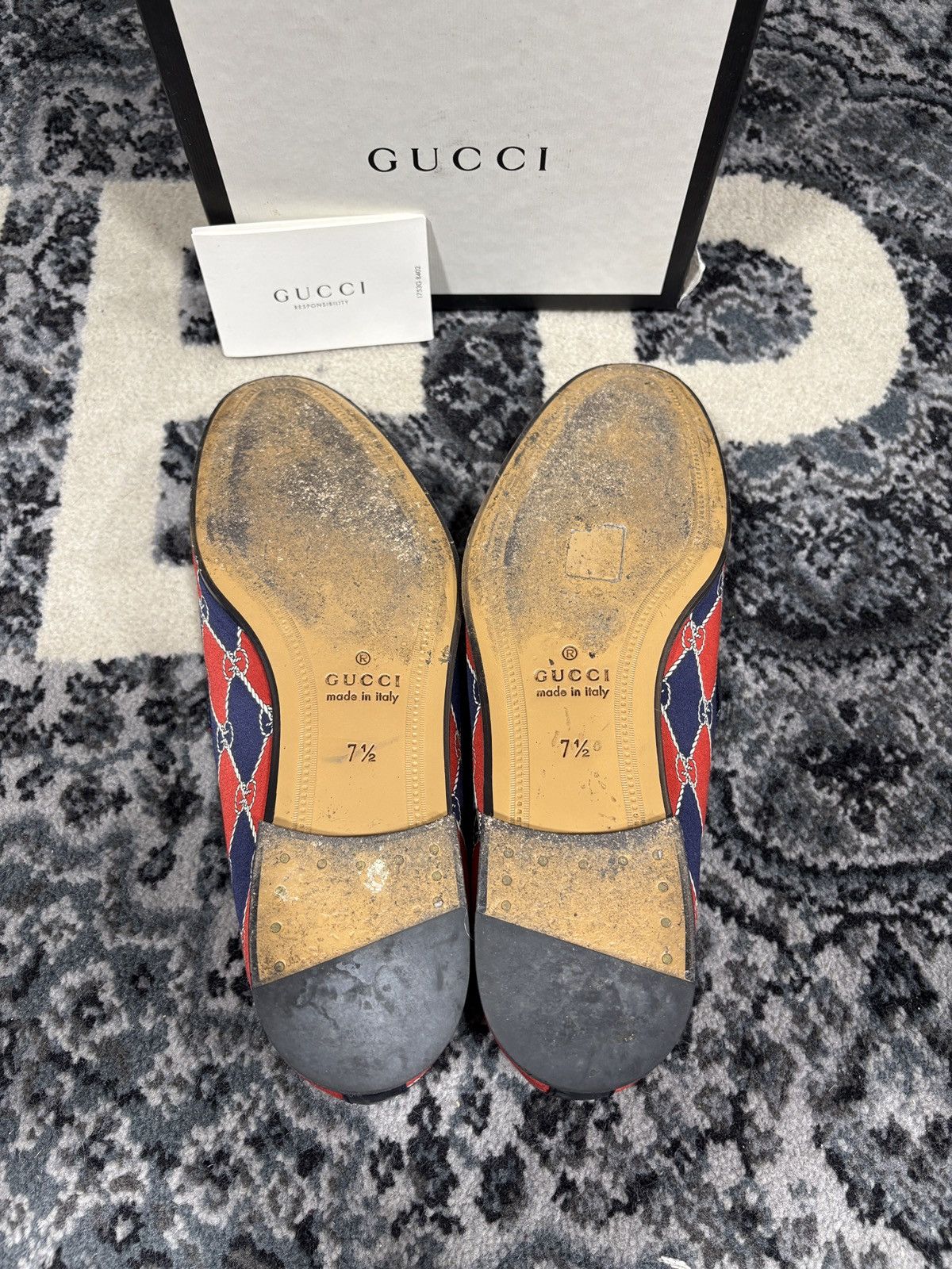 Gucci loafers size 8US