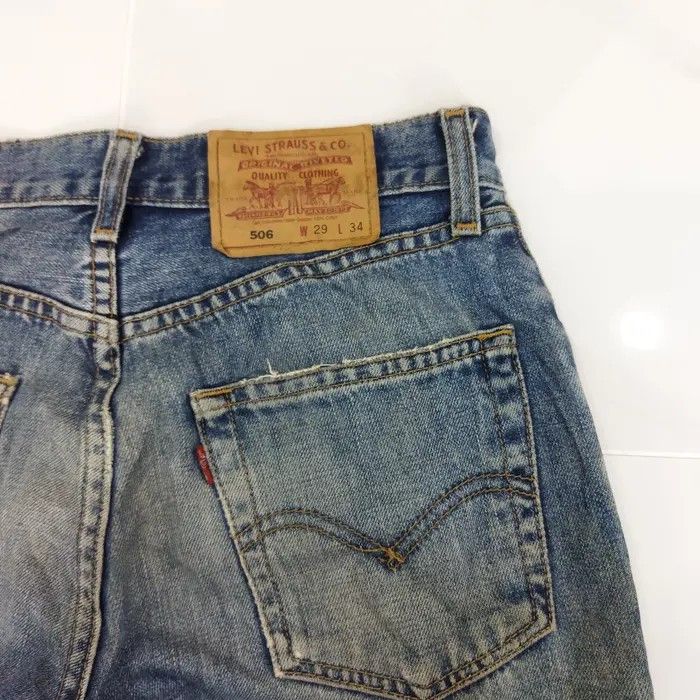 Levi's × Vintage VINTAGE LEVIS 506 BLUE JEANS PANTS Size US 29 - 11 Thumbnail