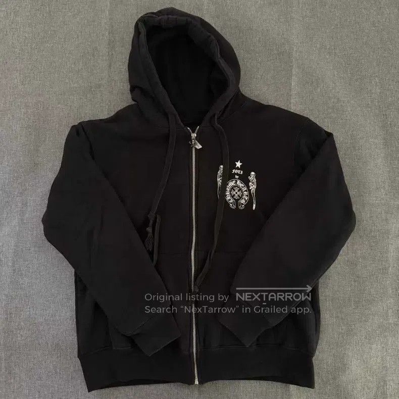 Chrome Hearts CHROME HEARTS Size M Zipper sweater Size US M / EU 48-50 / 2 - 1 Thumbnail