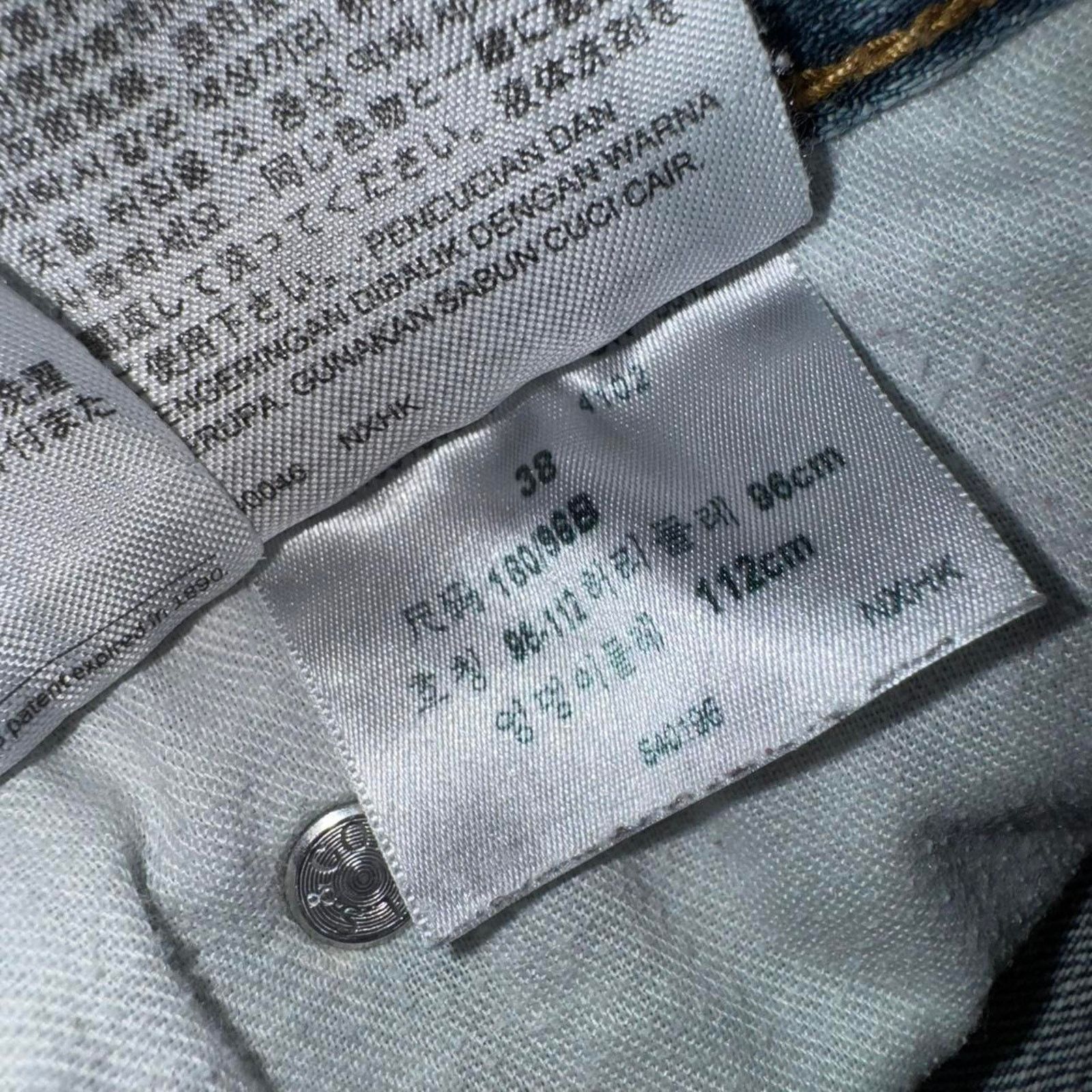 Levi's Vintage y2k levis denim 2000s light wash faded denim jorts Size US 38 / EU 54 - 5 Thumbnail