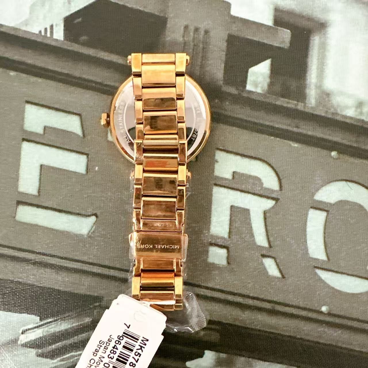 Michael Kors Michael Kors MK5781 Parker Multifunction Rose Gold Watch Size ONE SIZE - 4 Thumbnail