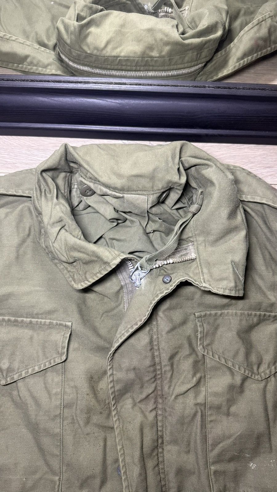 Other Vintage US Army OG M-65 Field Jacket Size US L / EU 52-54 / 3 - 4 Thumbnail