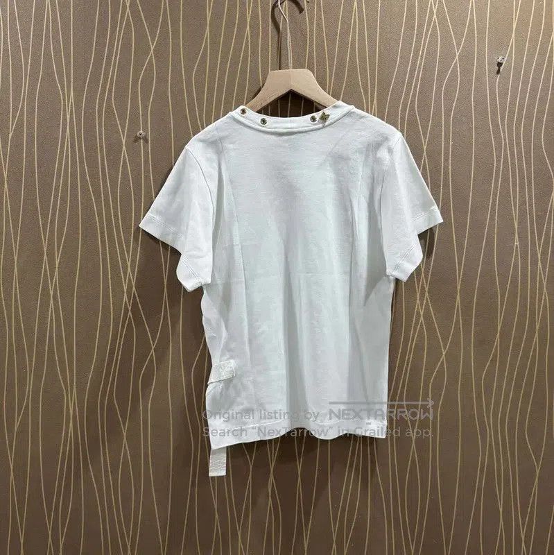 Louis Vuitton Louis Vuitton White Cotton Women's T. Size XS / US 0-2 / IT 36-38 - 2 Thumbnail