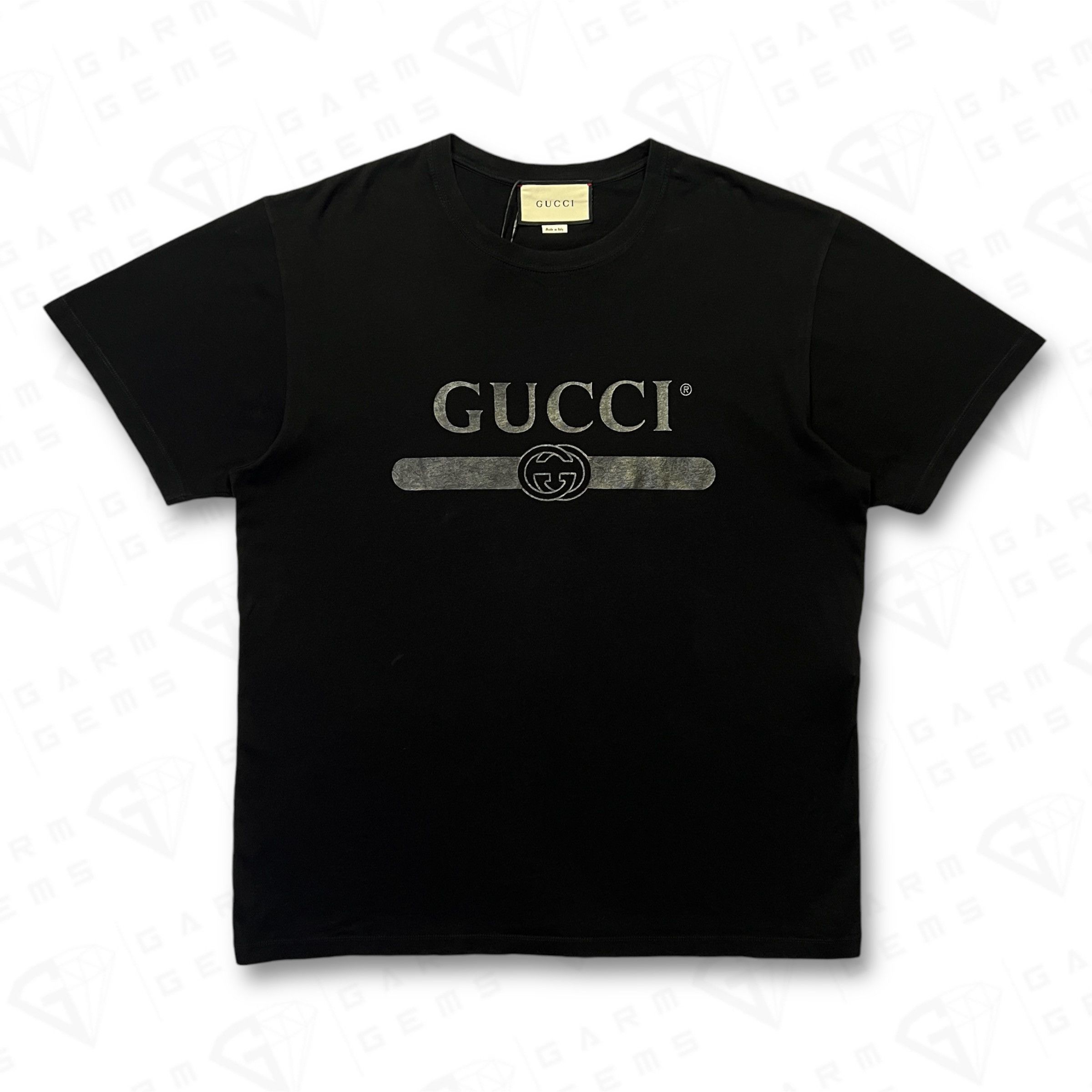 Gucci Gucci Logo T-Shirt Size US L / EU 52-54 / 3 - 1 Thumbnail