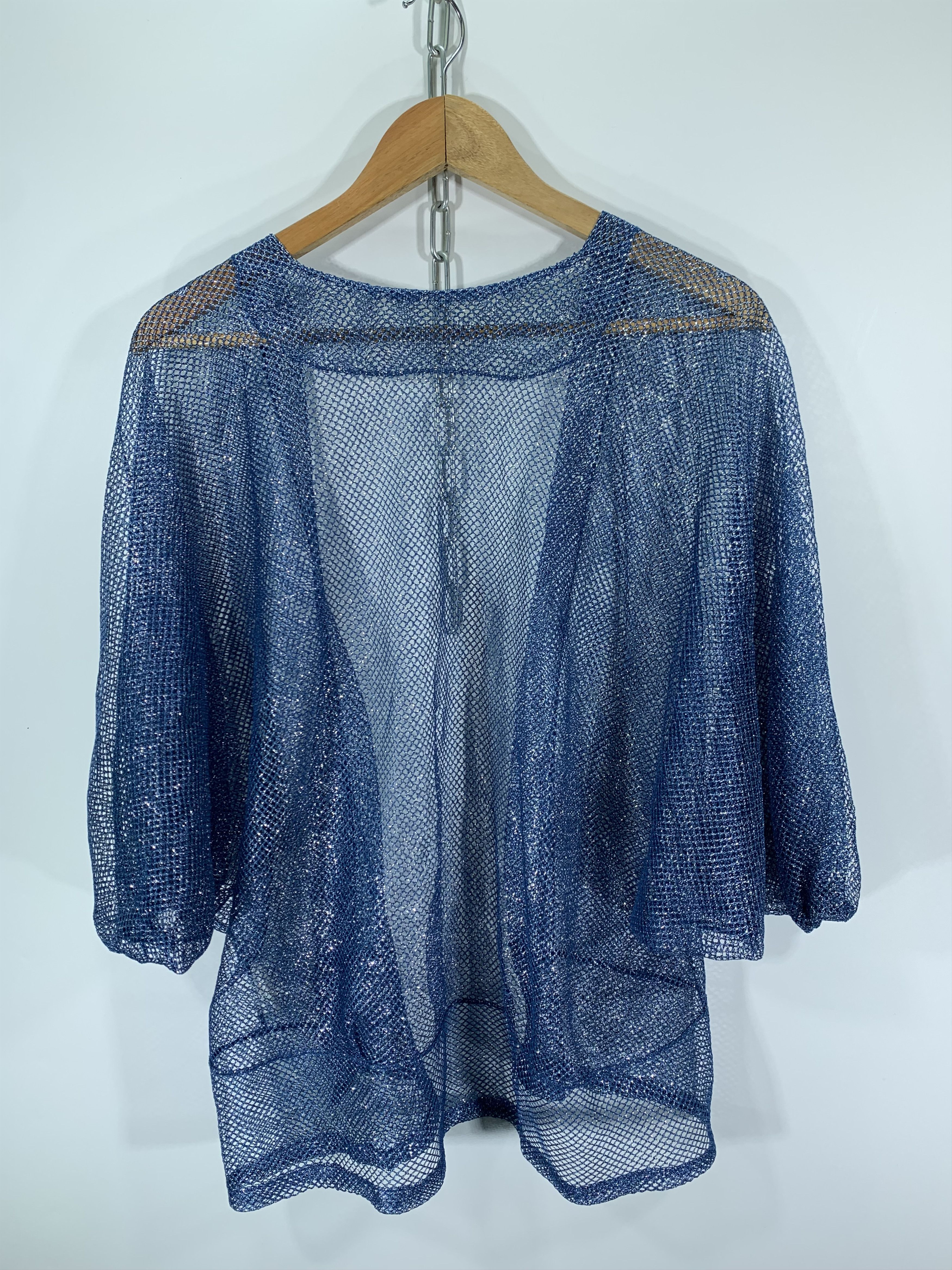 Vintage Vintage Mesh Net Cardigan Kimono Size US M / EU 48-50 / 2 - 6 Thumbnail