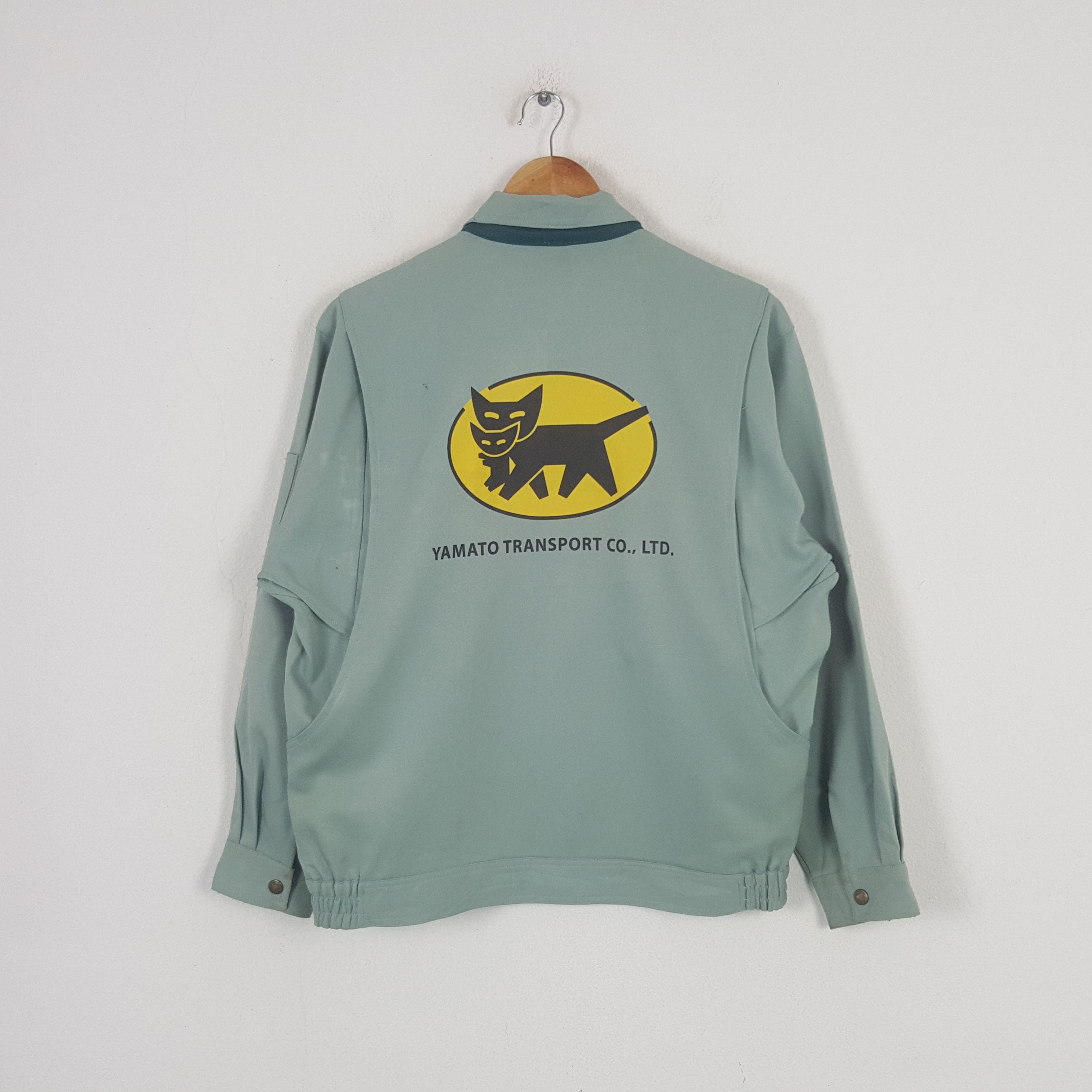 Japanese Brand × Vintage Vintage Yamato Transport Japanese Brand Jacket C288N15 Size US M / EU 48-50 / 2 - 1 Thumbnail