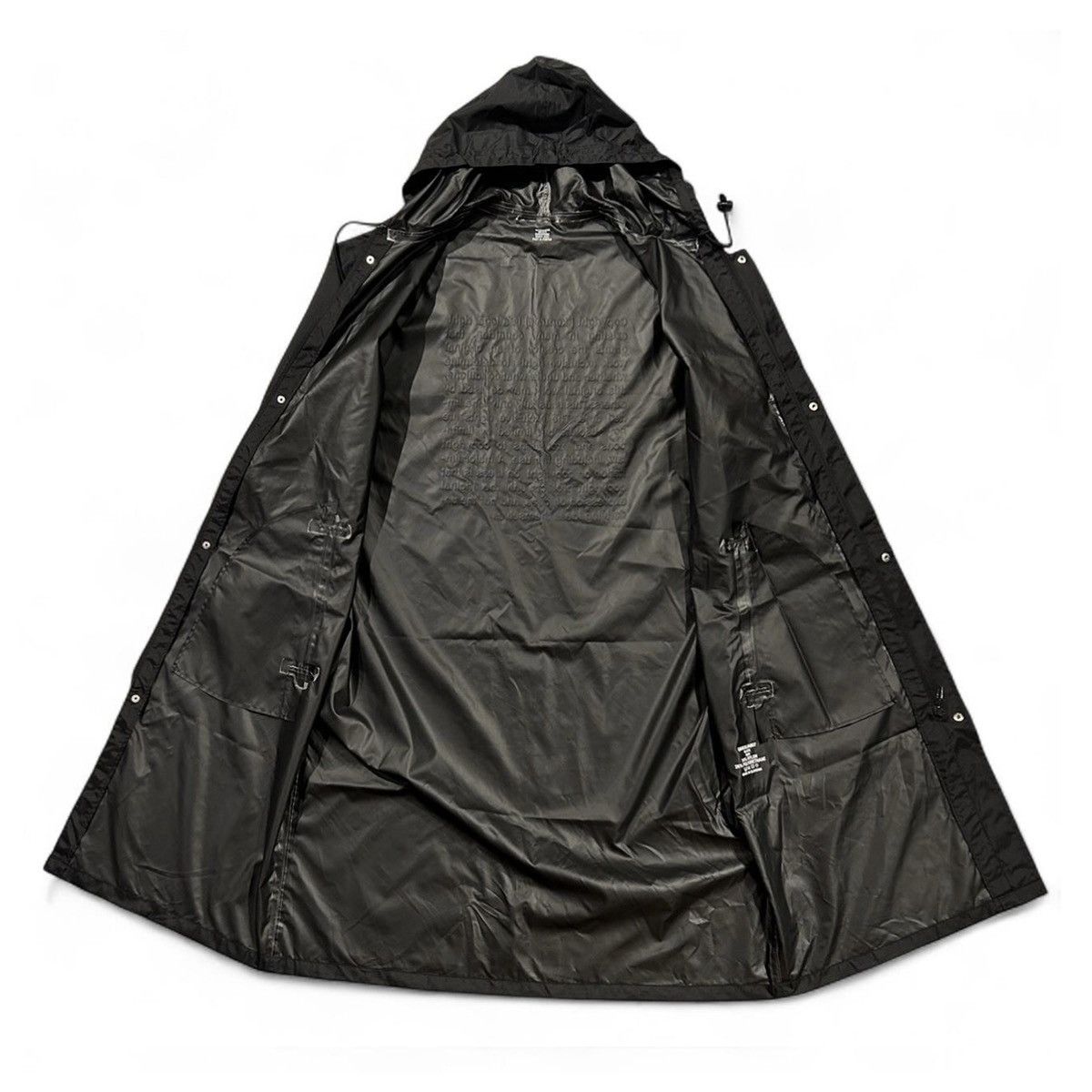 Vetements Vetements Copyright Black Raincoat Size US L / EU 52-54 / 3 - 4 Thumbnail