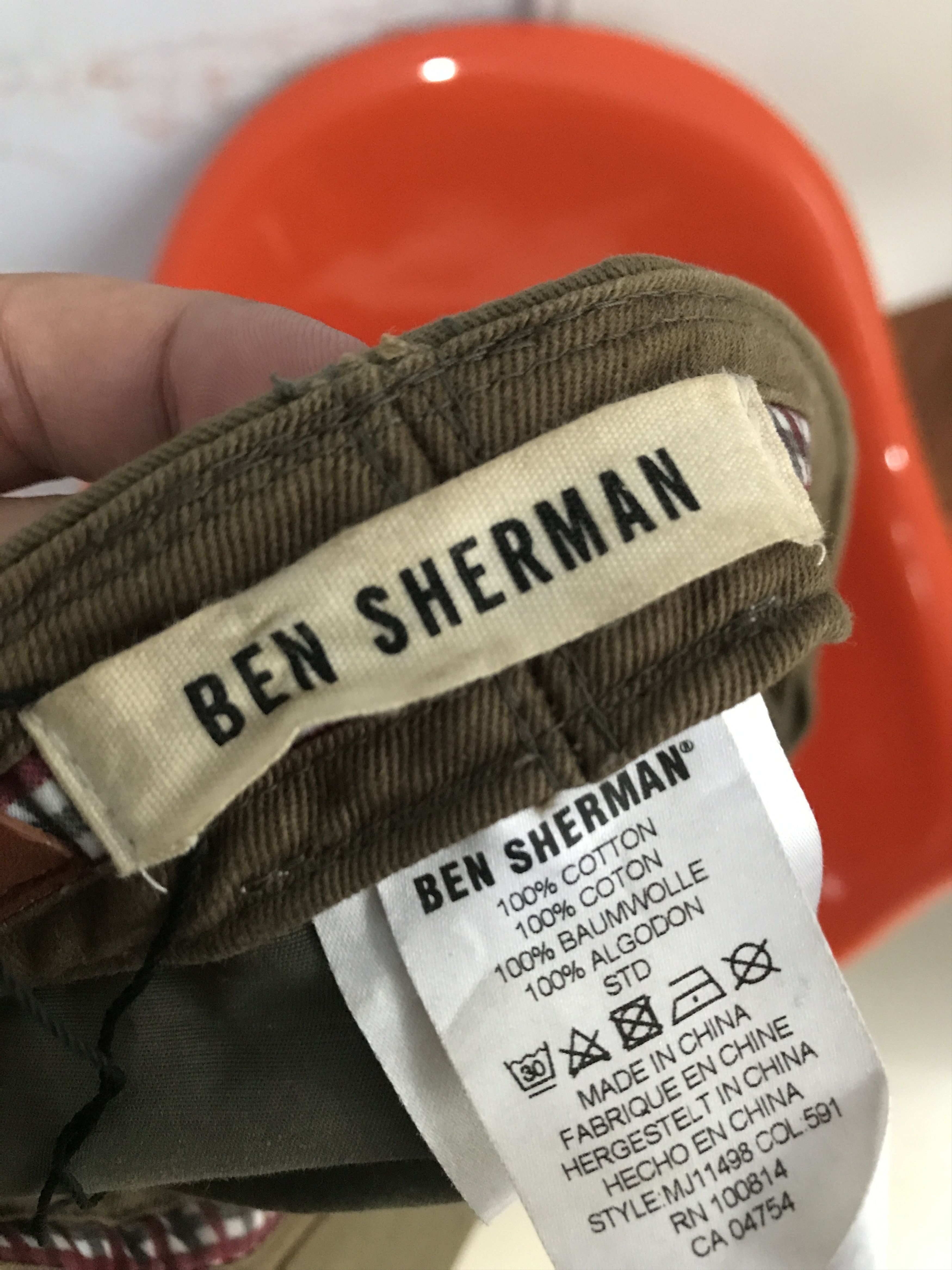 Ben Sherman × Designer × Other UK BEN SHERMAN newsboy cap Gatsby BAKER BOY CAP Military GreeN Size ONE SIZE - 23 Thumbnail