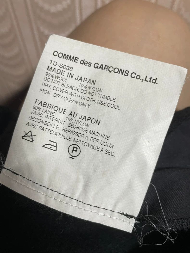 Comme des Garcons Comme des Garcons size S Black pleated skirt skirt skirt A Size 24" / US 00 / IT 34 - 5 Thumbnail