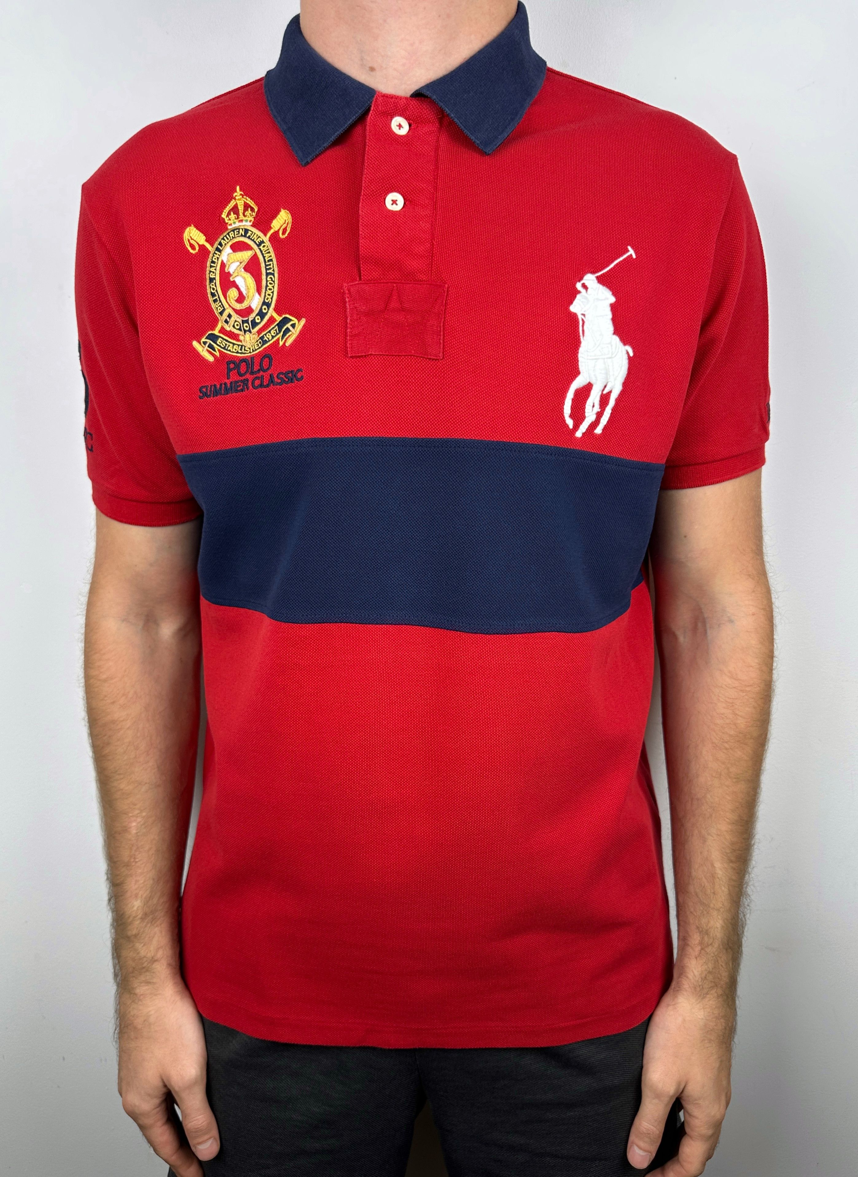 Polo Ralph Lauren Ralph Lauren Big Logo Polo T Shirt Tee Chief Keef USA Bear Size US L / EU 52-54 / 3 - 2 Thumbnail