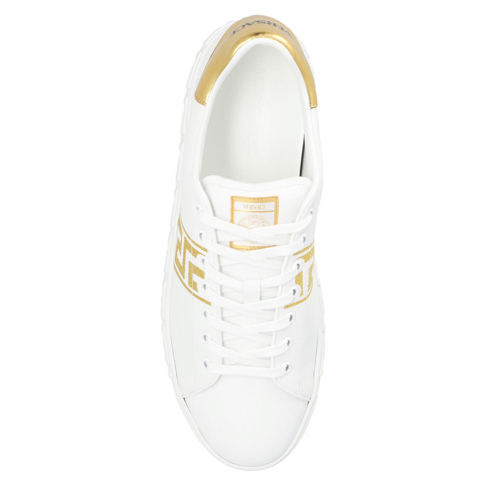 Versace VERSACE 'Greca' White Sneakers New And Authentic (Men's size Size US 8.5 / EU 41-42 - 4 Thumbnail