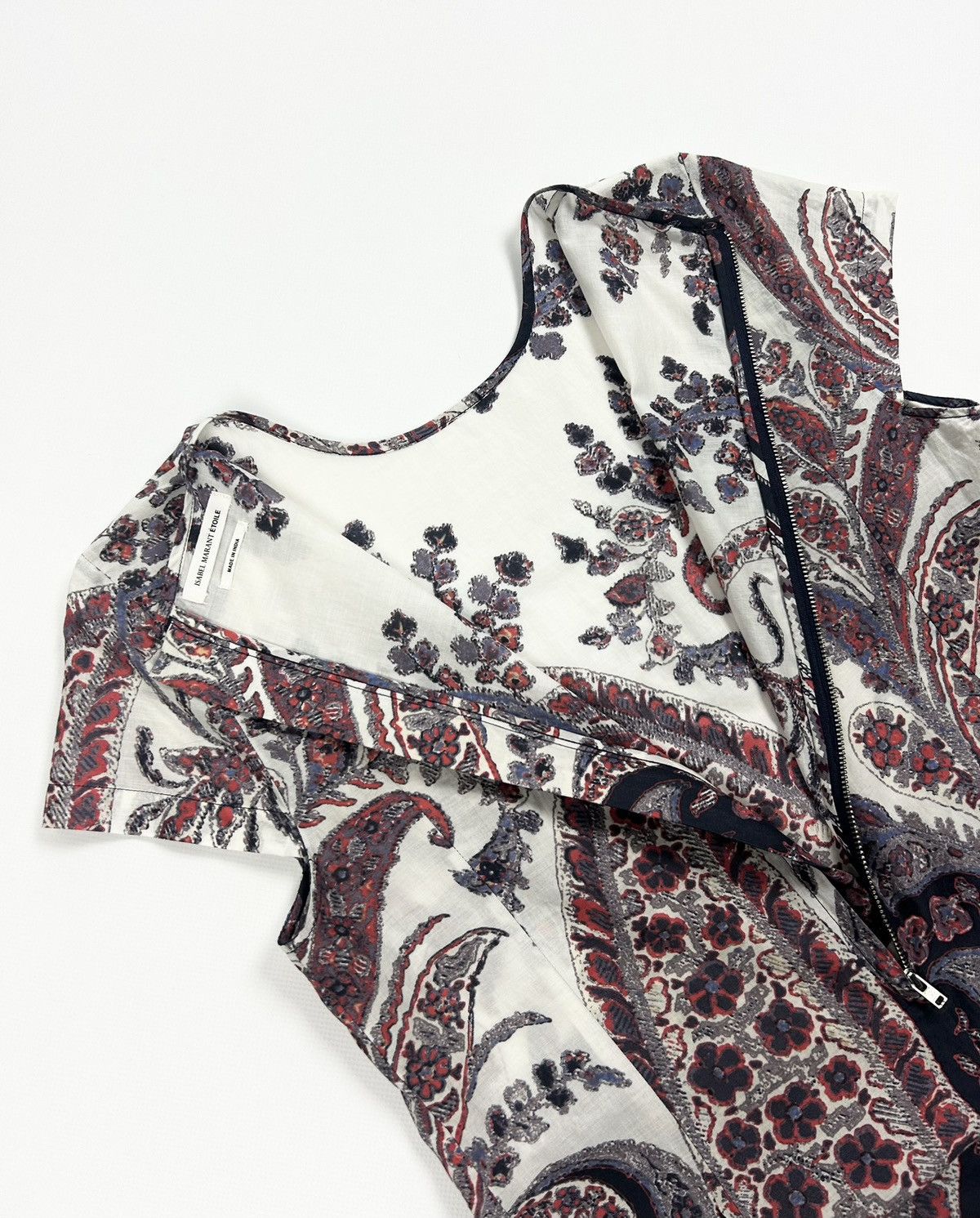 Isabel Marant Etoile Isabel Marant Étoile Tullya Blouse Paisley Cotton Top M Size M / US 6-8 / IT 42-44 - 8 Thumbnail