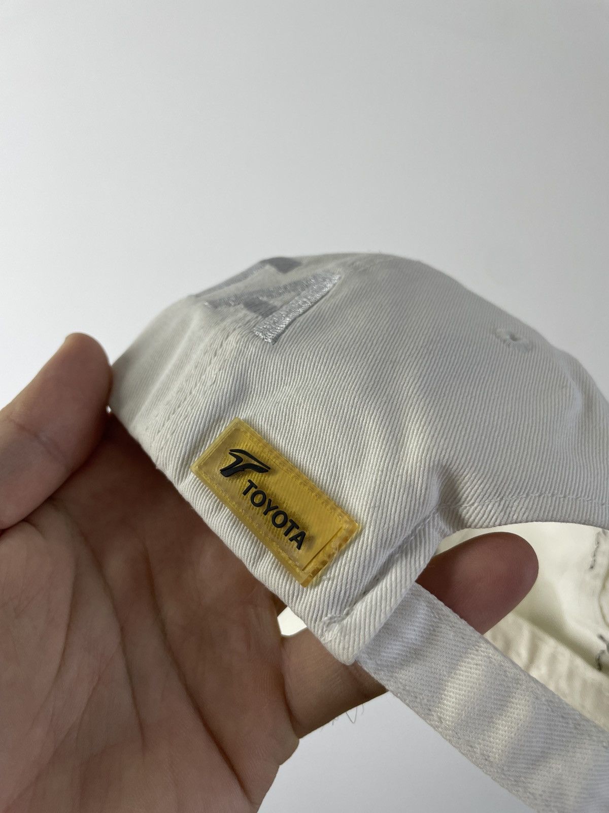 Formula 1 Vintage Toyota Panasonic racing White Cap embroidered Size ONE SIZE - 8 Thumbnail