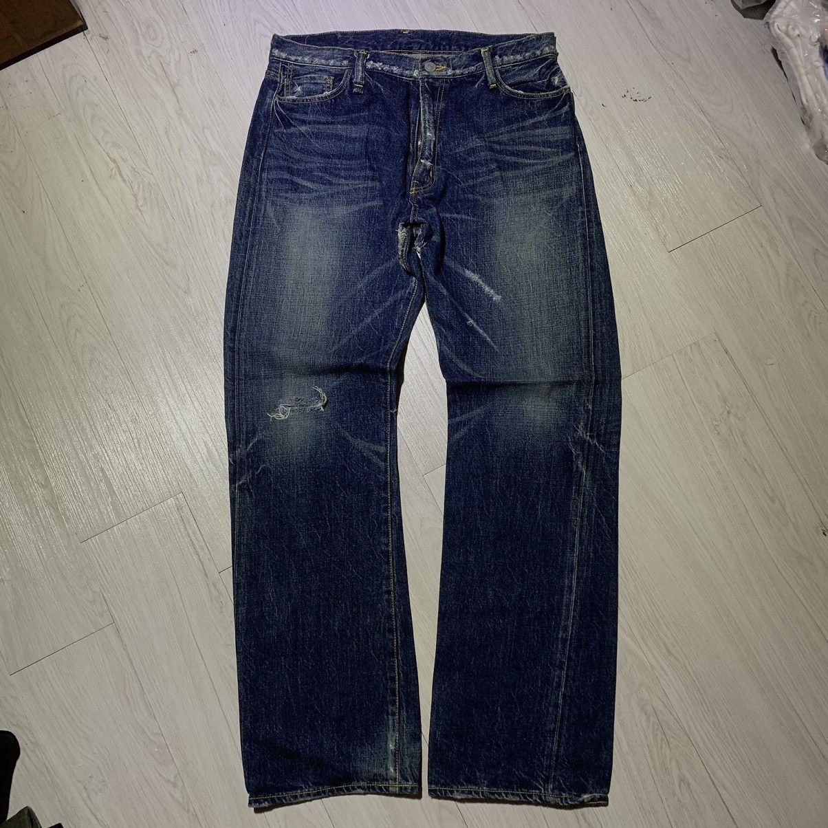 Sophnet. Sophnet Distressed Jeans SOPH-60050 Size US 33 - 1 Thumbnail